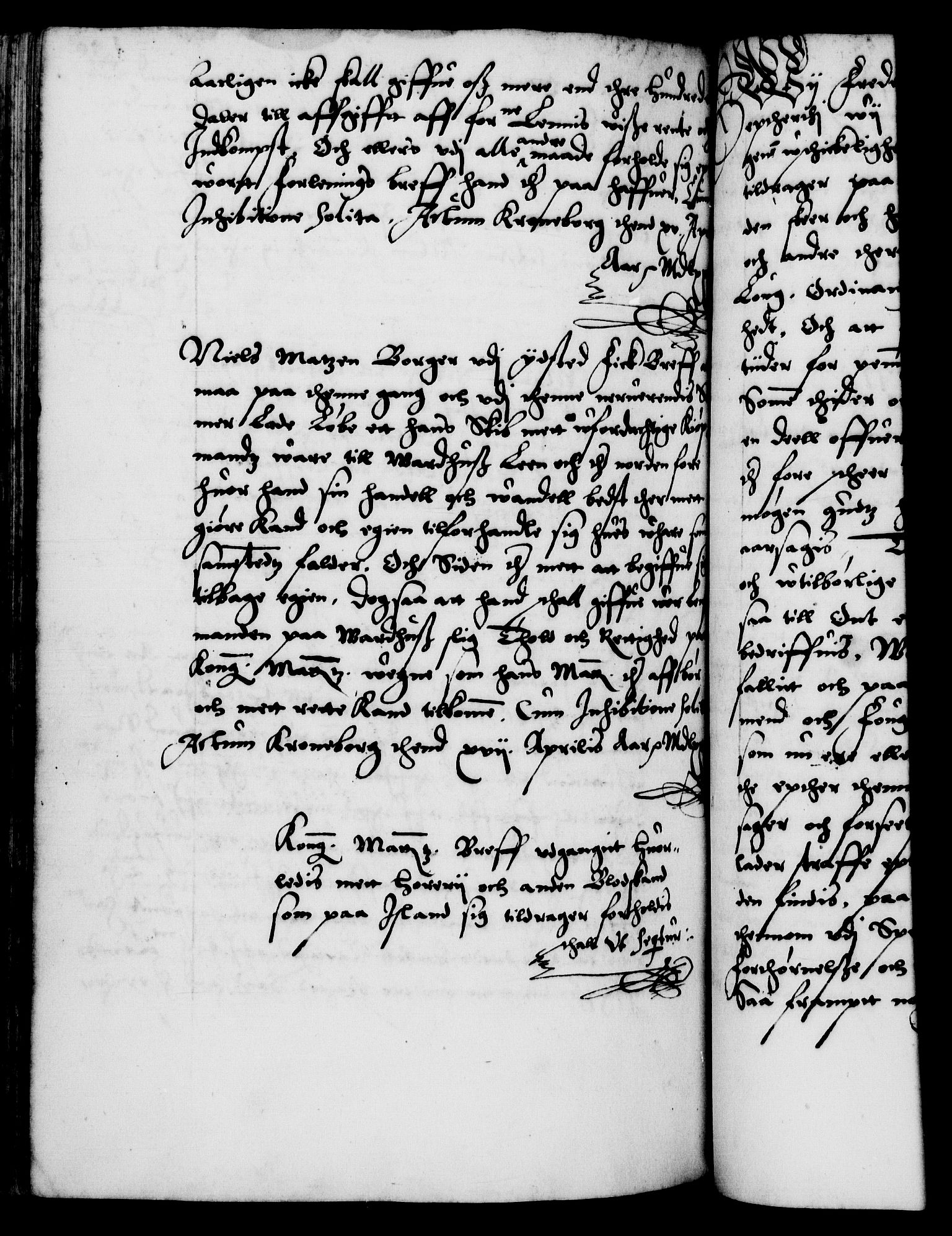 Danske Kanselli 1572-1799, RA/EA-3023/F/Fc/Fca/Fcaa/L0001: Norske registre (mikrofilm), 1572-1588, p. 490b