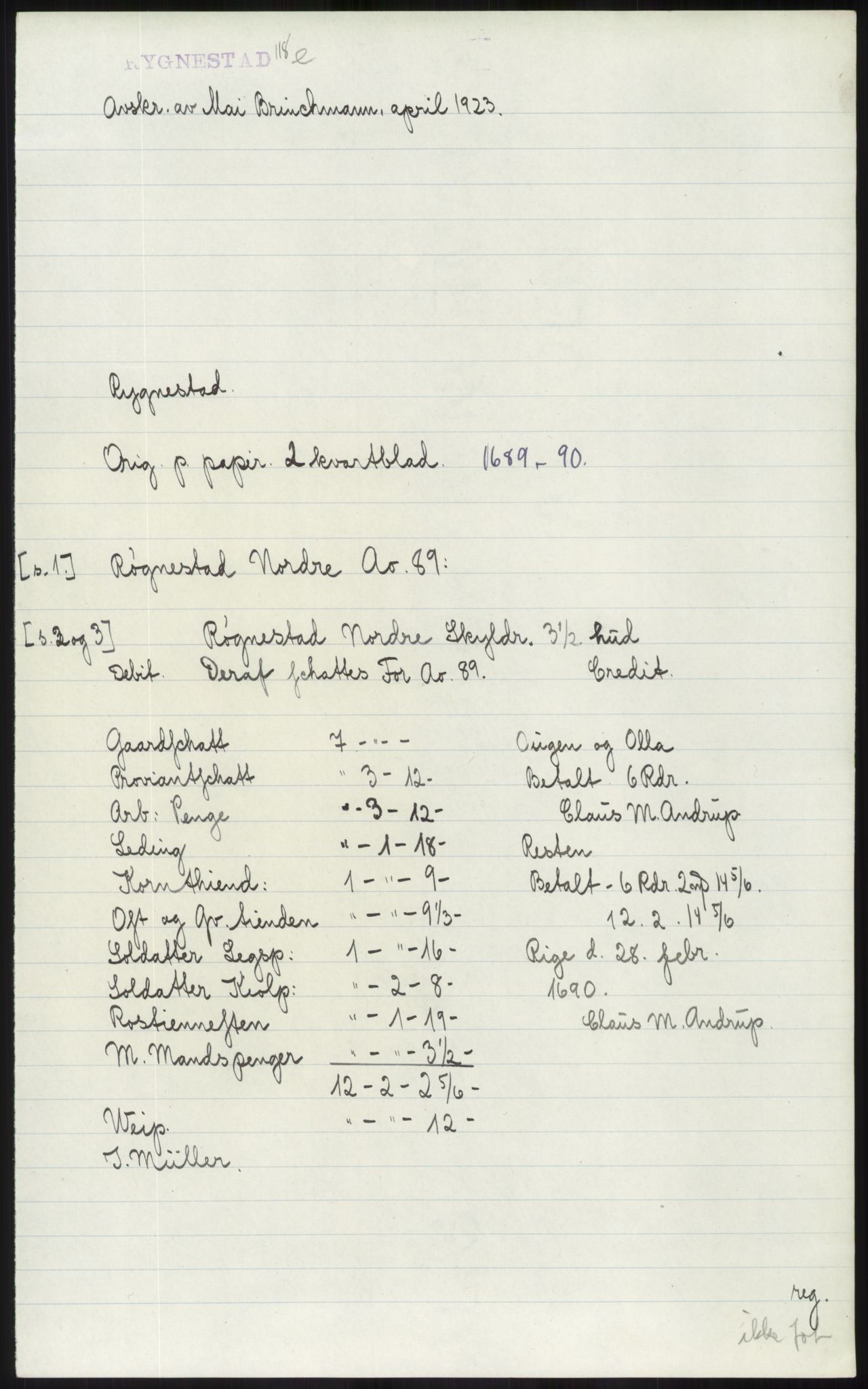 Samlinger til kildeutgivelse, Diplomavskriftsamlingen, AV/RA-EA-4053/H/Ha, p. 1157