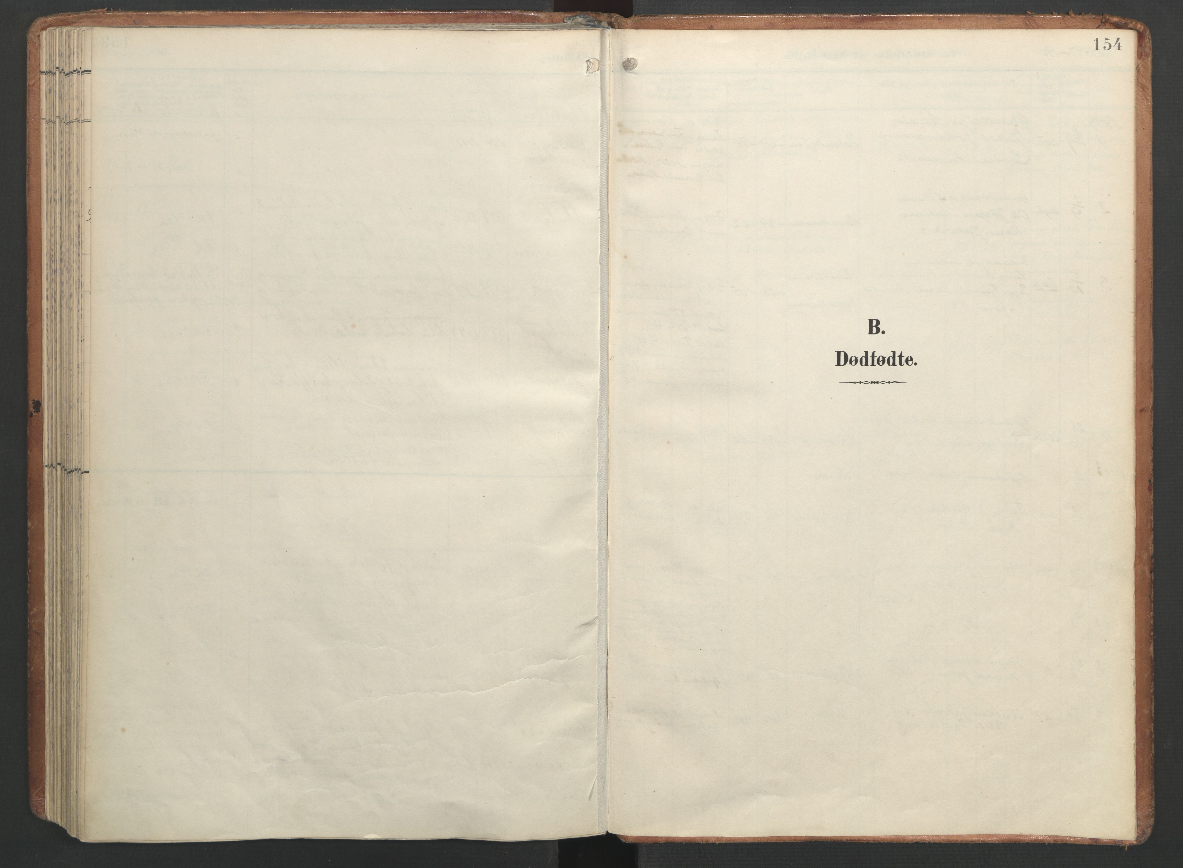 Ministerialprotokoller, klokkerbøker og fødselsregistre - Nordland, AV/SAT-A-1459/820/L0297: Parish register (official) no. 820A18, 1897-1917, p. 154