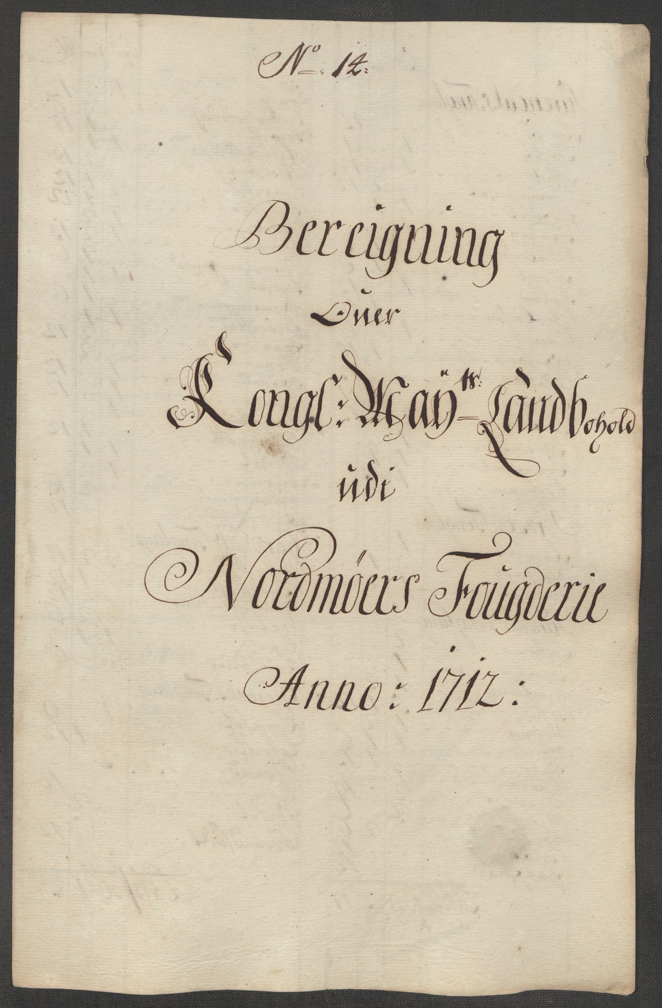 Rentekammeret inntil 1814, Reviderte regnskaper, Fogderegnskap, RA/EA-4092/R56/L3746: Fogderegnskap Nordmøre, 1712, p. 121