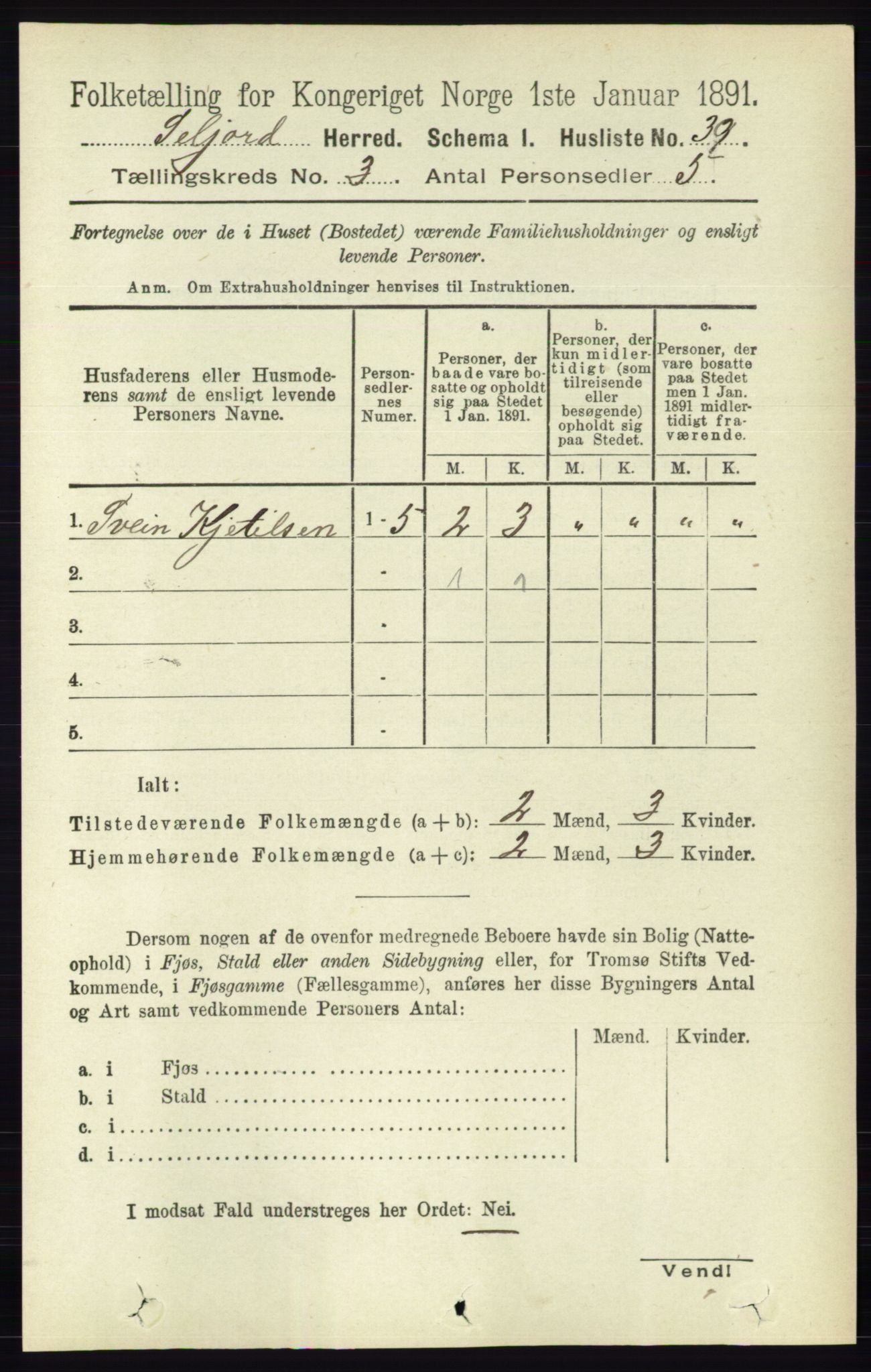 RA, 1891 census for 0828 Seljord, 1891, p. 973