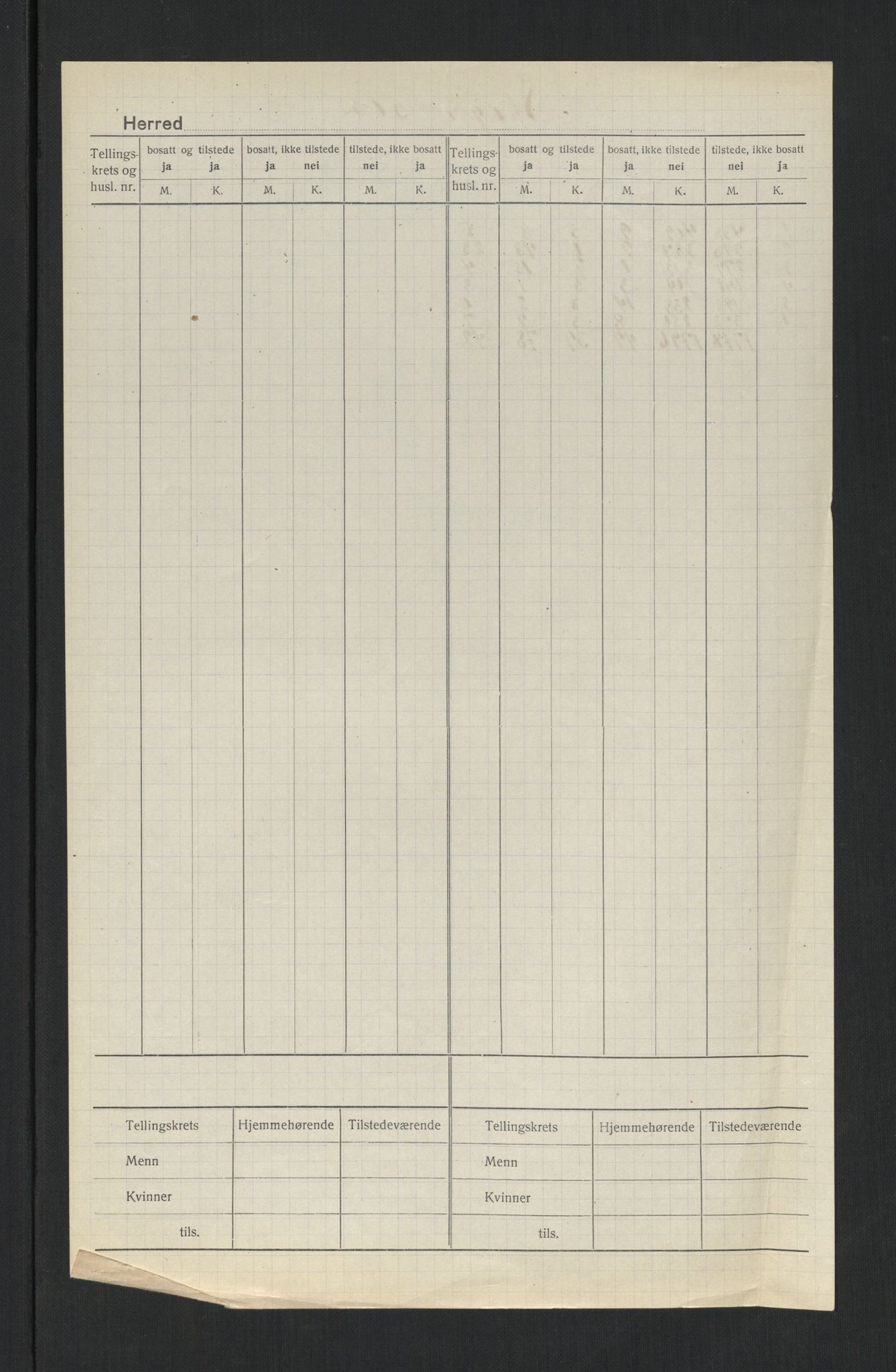 SAT, 1920 census for Skogn, 1920, p. 3