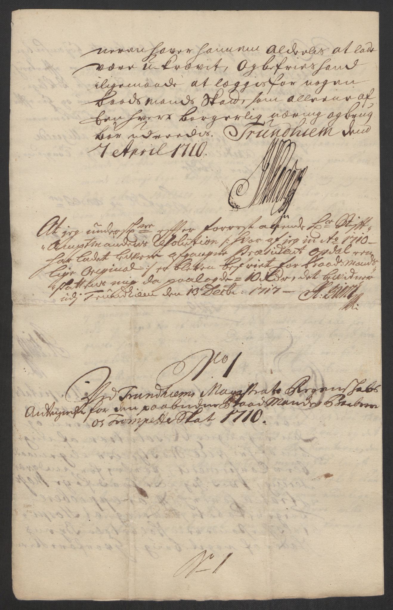 Rentekammeret inntil 1814, Reviderte regnskaper, Byregnskaper, RA/EA-4066/R/Rs/L0507: [S3] Kontribusjonsregnskap, 1699-1711, p. 421