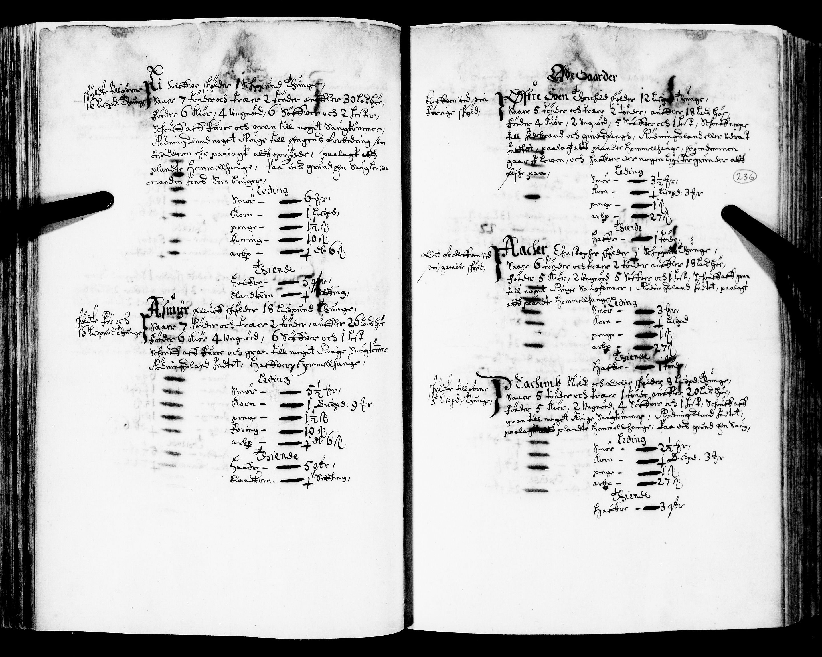 Rentekammeret inntil 1814, Realistisk ordnet avdeling, AV/RA-EA-4070/N/Nb/Nba/L0020: Tønsberg len, 2. del, 1668, p. 235b-236a