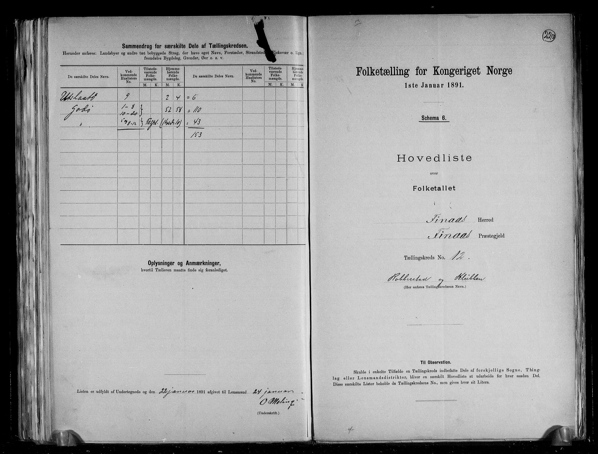 RA, 1891 census for 1218 Finnås, 1891, p. 28