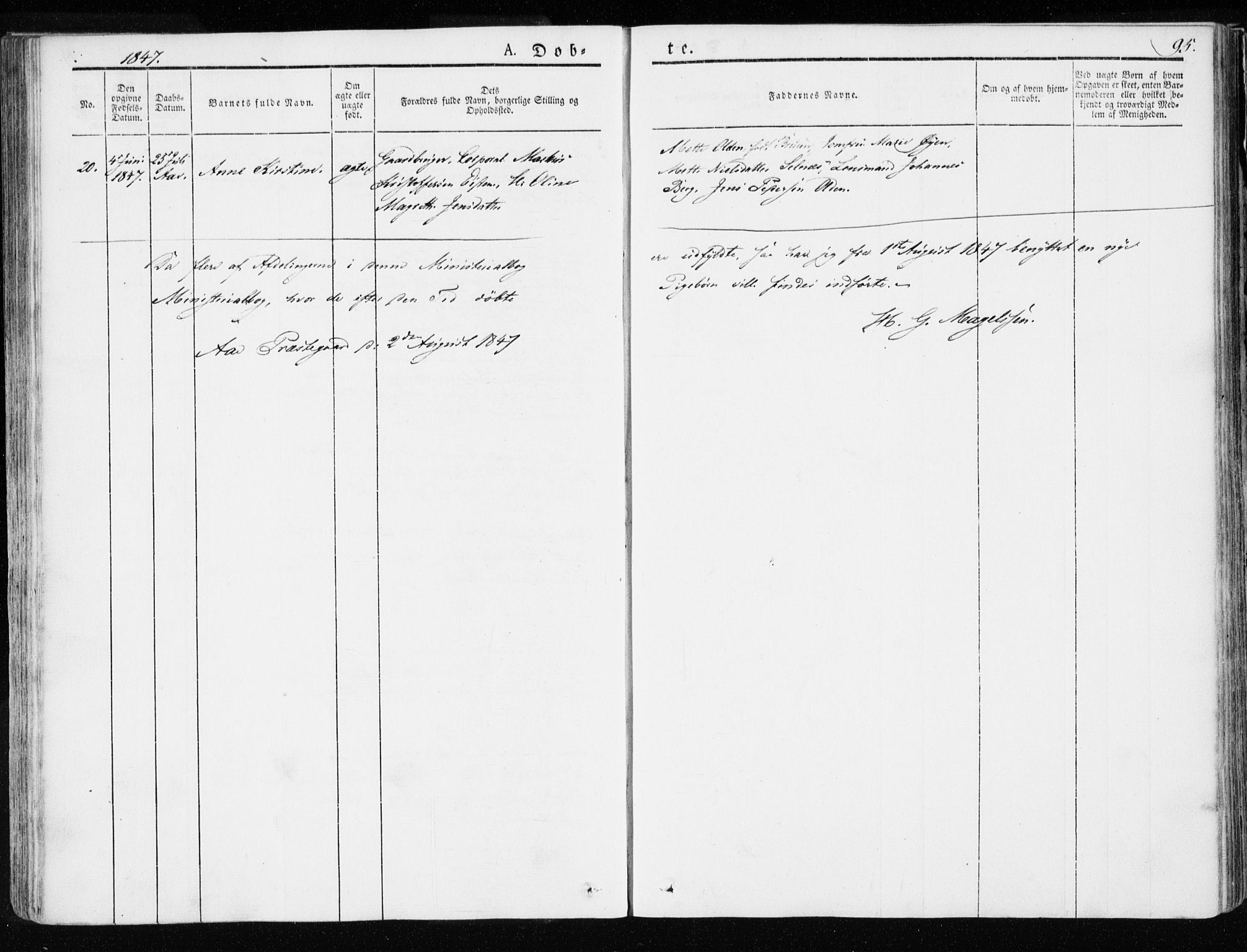 Ministerialprotokoller, klokkerbøker og fødselsregistre - Sør-Trøndelag, SAT/A-1456/655/L0676: Parish register (official) no. 655A05, 1830-1847, p. 95