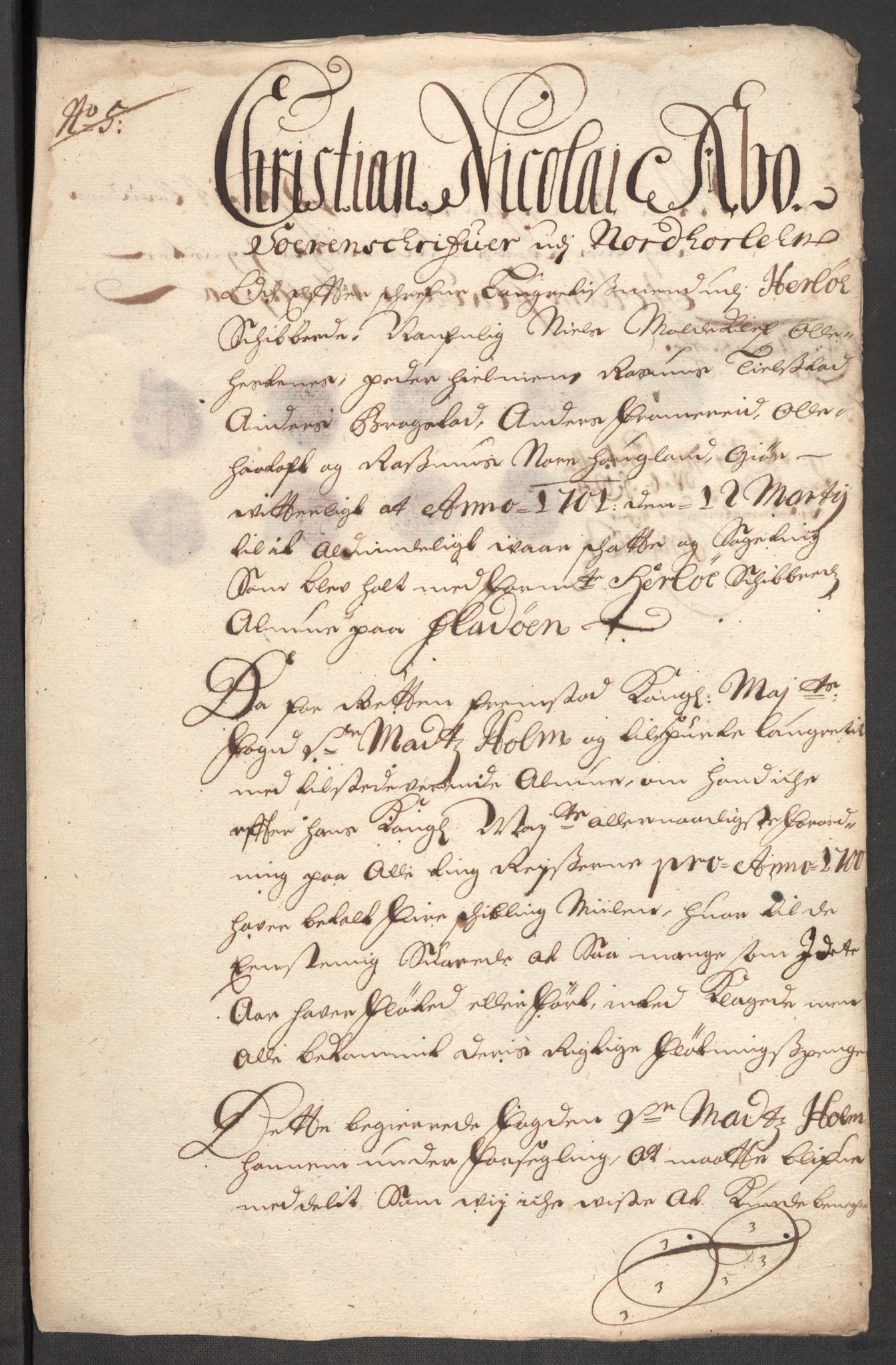 Rentekammeret inntil 1814, Reviderte regnskaper, Fogderegnskap, AV/RA-EA-4092/R51/L3185: Fogderegnskap Nordhordland og Voss, 1700-1701, p. 200