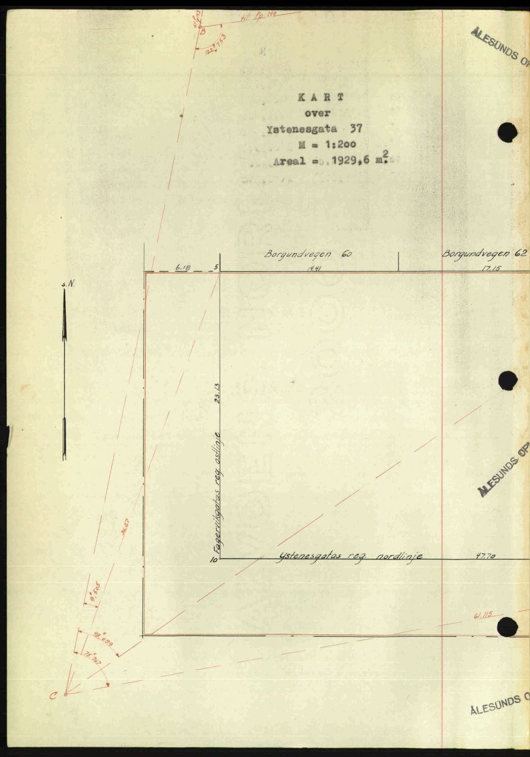 Ålesund byfogd, AV/SAT-A-4384: Mortgage book no. 36b, 1946-1947, Diary no: : 576/1946