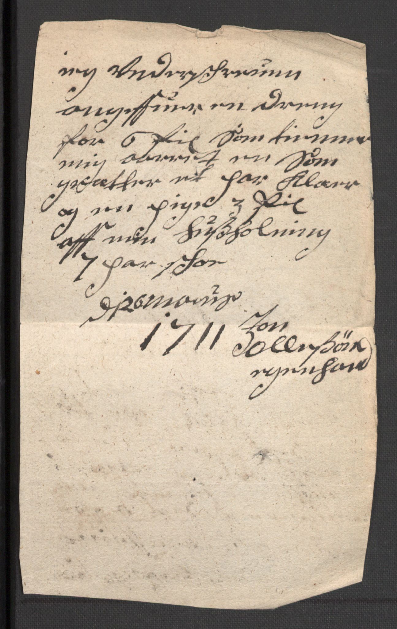 Rentekammeret inntil 1814, Reviderte regnskaper, Fogderegnskap, AV/RA-EA-4092/R36/L2121: Fogderegnskap Øvre og Nedre Telemark og Bamble, 1711, p. 234