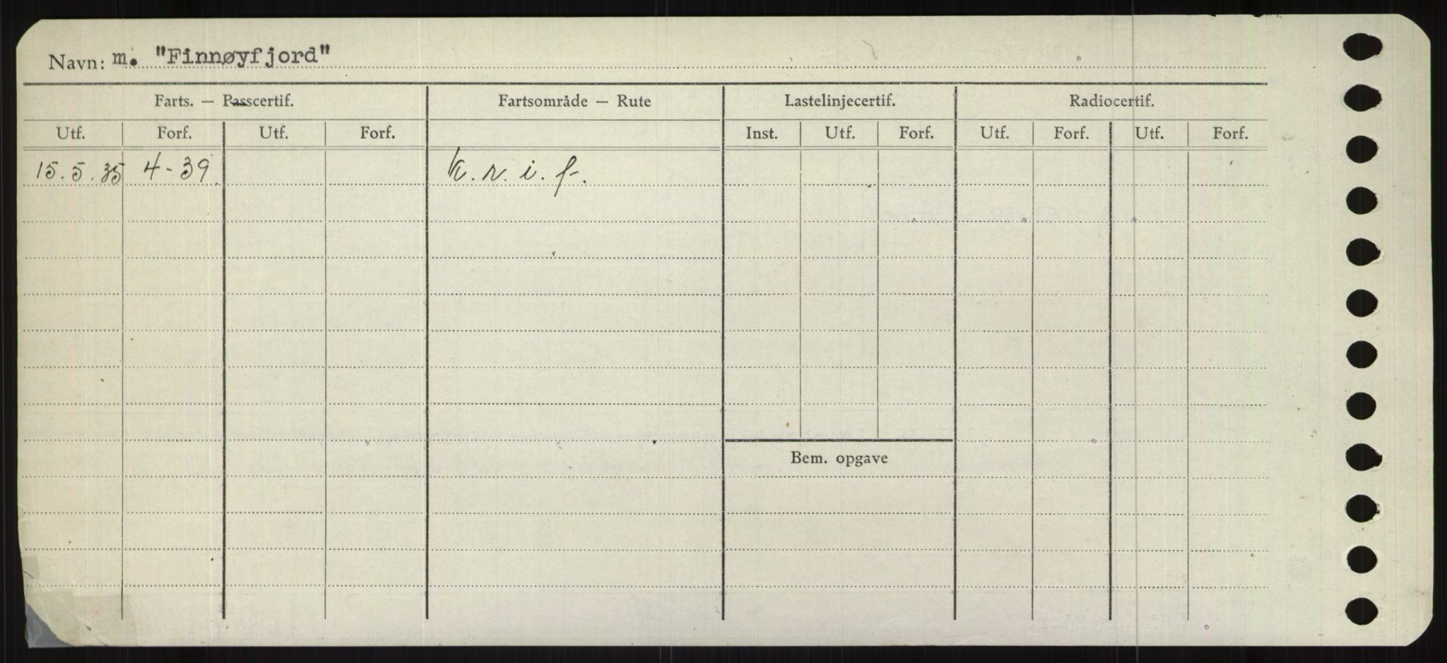 Sjøfartsdirektoratet med forløpere, Skipsmålingen, AV/RA-S-1627/H/Ha/L0002/0001: Fartøy, Eik-Hill / Fartøy, Eik-F, p. 422