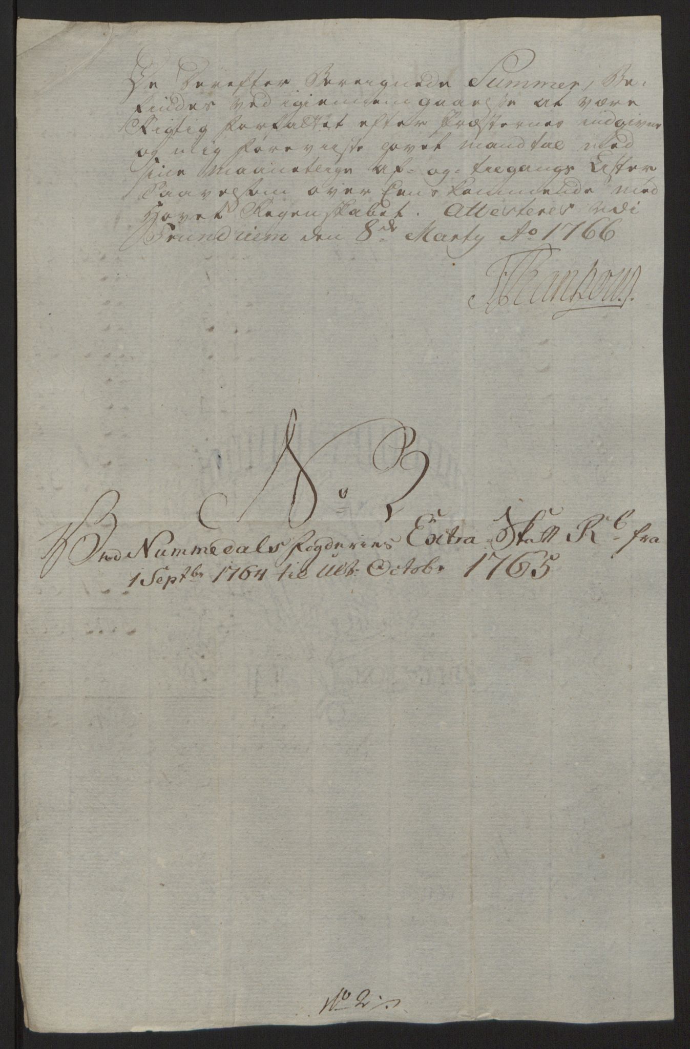 Rentekammeret inntil 1814, Reviderte regnskaper, Fogderegnskap, AV/RA-EA-4092/R64/L4502: Ekstraskatten Namdal, 1762-1772, p. 206