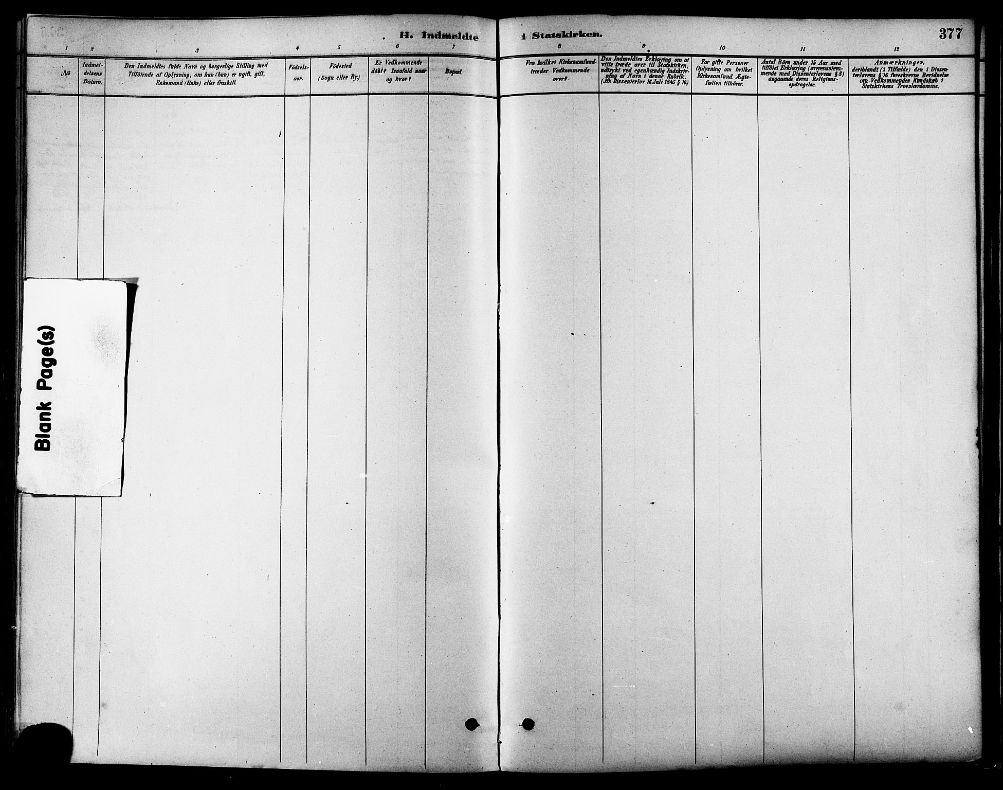 Ministerialprotokoller, klokkerbøker og fødselsregistre - Sør-Trøndelag, AV/SAT-A-1456/630/L0496: Parish register (official) no. 630A09, 1879-1895, p. 377