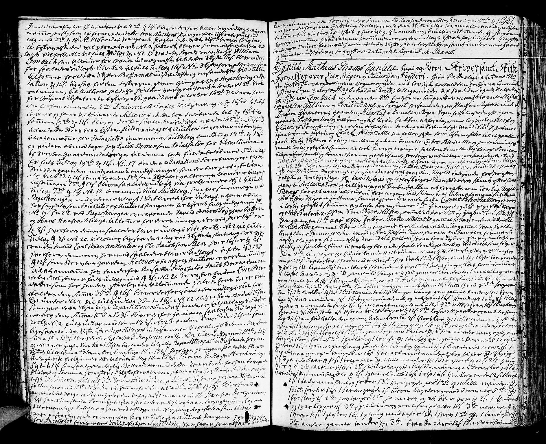 Lier, Røyken og Hurum sorenskriveri, SAKO/A-89/H/Hc/L0006: Skifteprotokoll, 1773-1789, p. 360b-361a