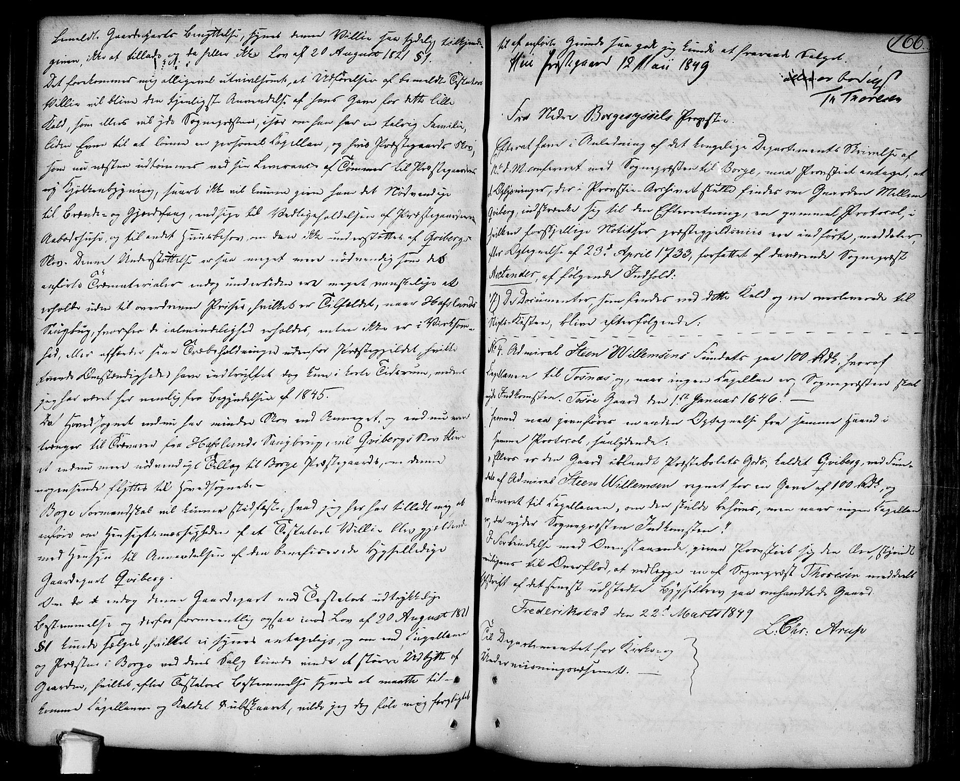 Borge prestekontor Kirkebøker, SAO/A-10903/F/Fa/L0002: Parish register (official) no. I 2, 1791-1817, p. 166