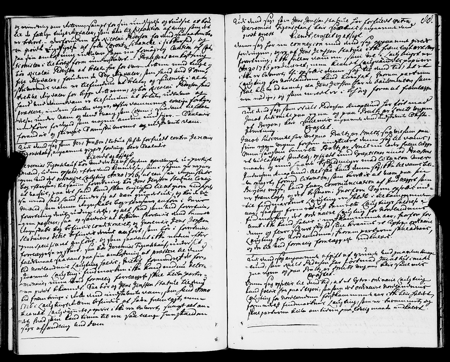 Nordland og Finnmarks lagstol, AV/SAT-A-5608/X/L0006: Justisprotokoll, 1730-1740, p. 87b-88a