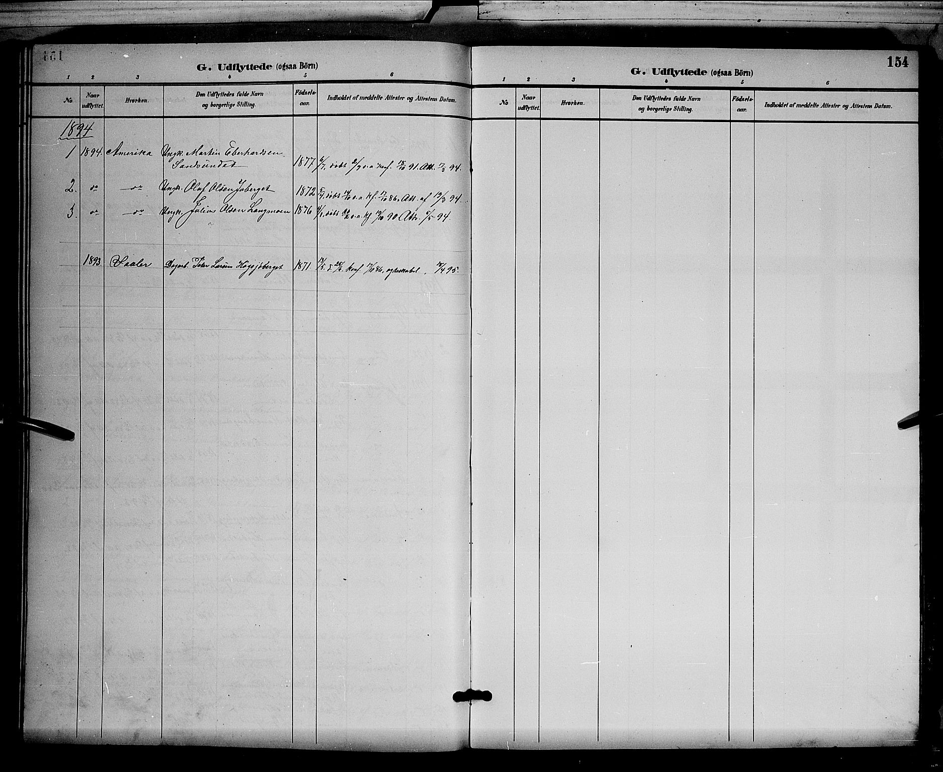 Åsnes prestekontor, AV/SAH-PREST-042/H/Ha/Hab/L0003: Parish register (copy) no. 3, 1890-1902, p. 154