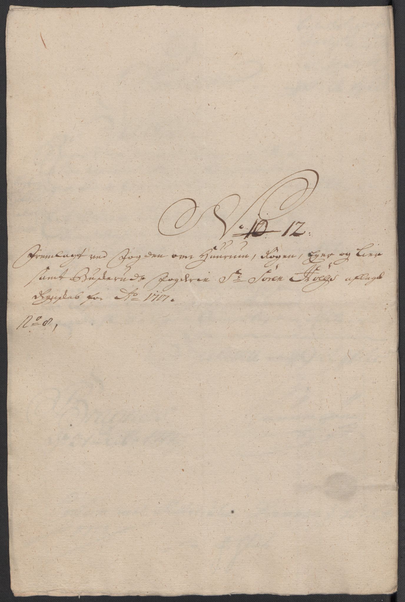 Rentekammeret inntil 1814, Reviderte regnskaper, Fogderegnskap, RA/EA-4092/R31/L1711: Fogderegnskap Hurum, Røyken, Eiker, Lier og Buskerud, 1717, p. 183