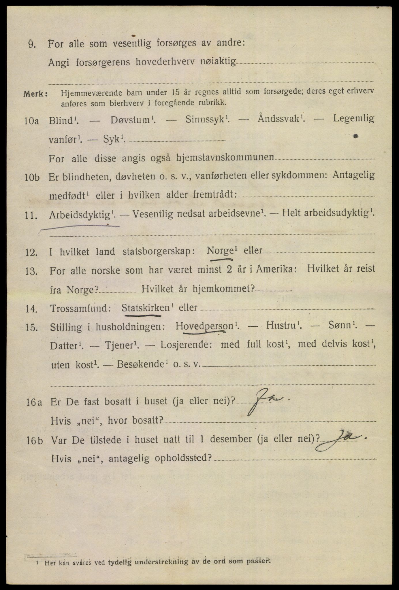 SAKO, 1920 census for Kongsberg, 1920, p. 14131