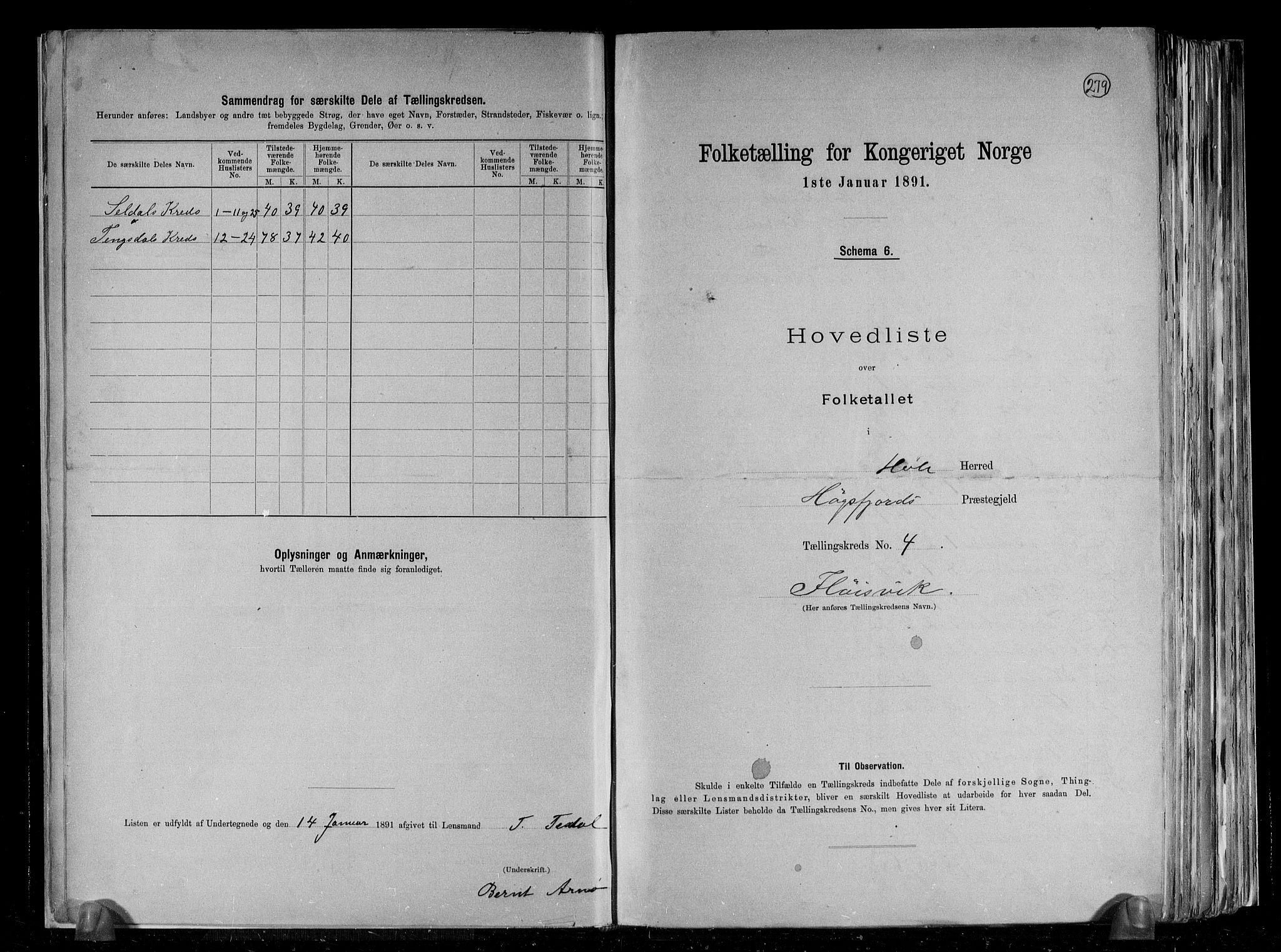 RA, 1891 census for 1128 Høle, 1891, p. 11