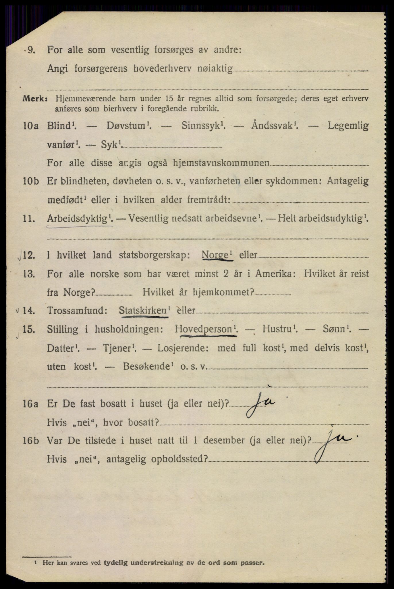 SAO, 1920 census for Kristiania, 1920, p. 555174