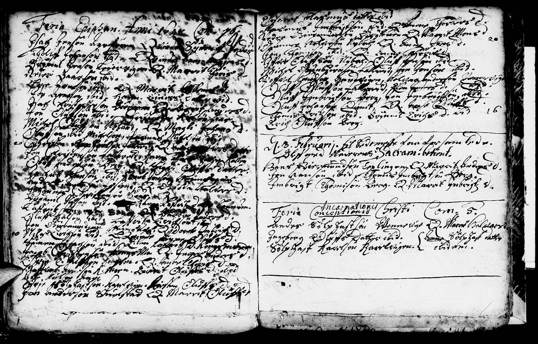 Ministerialprotokoller, klokkerbøker og fødselsregistre - Nord-Trøndelag, SAT/A-1458/783/L0659: Parish register (official) no. 783A01, 1689-1814