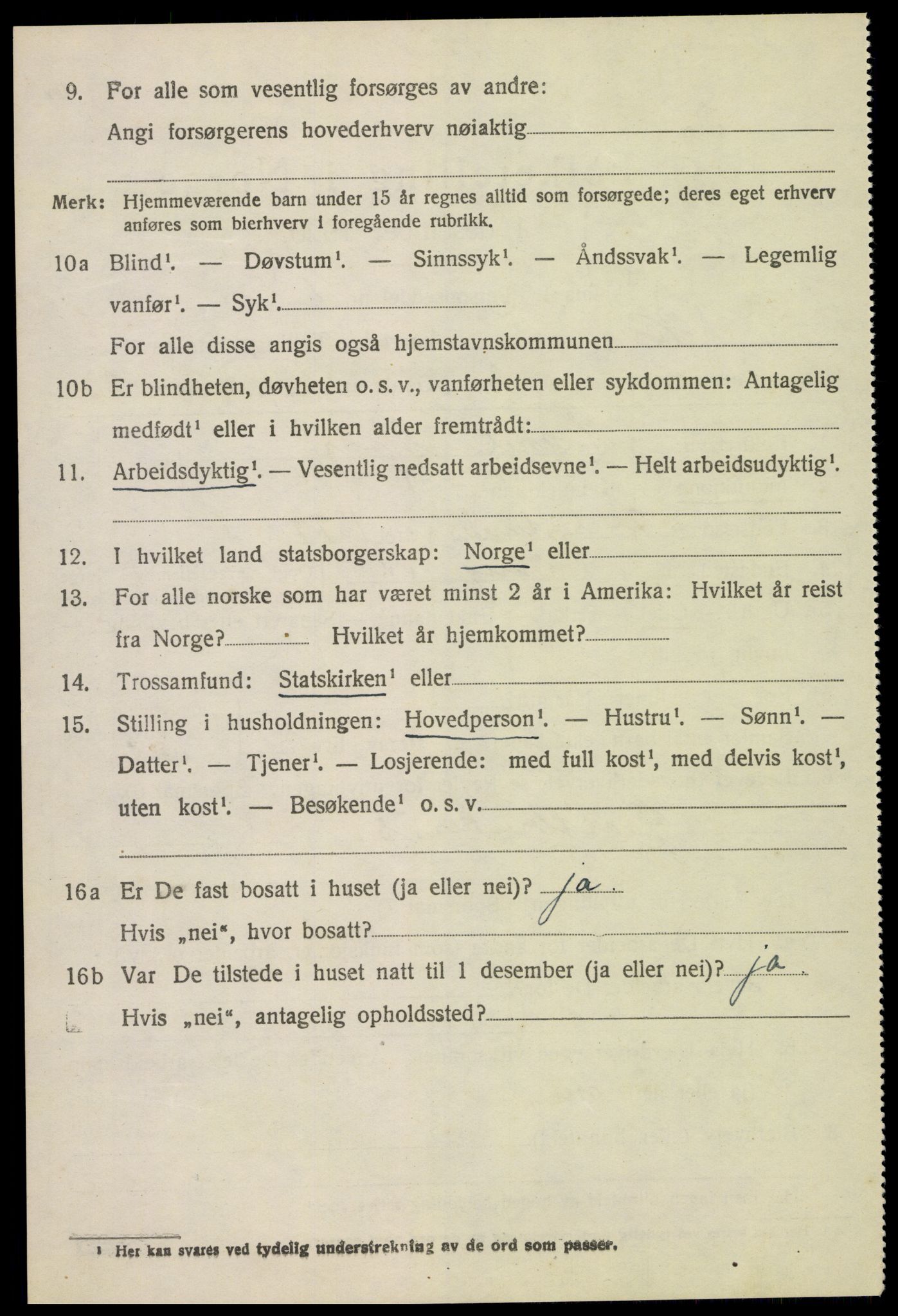 SAH, 1920 census for Vang (Hedmark), 1920, p. 16042