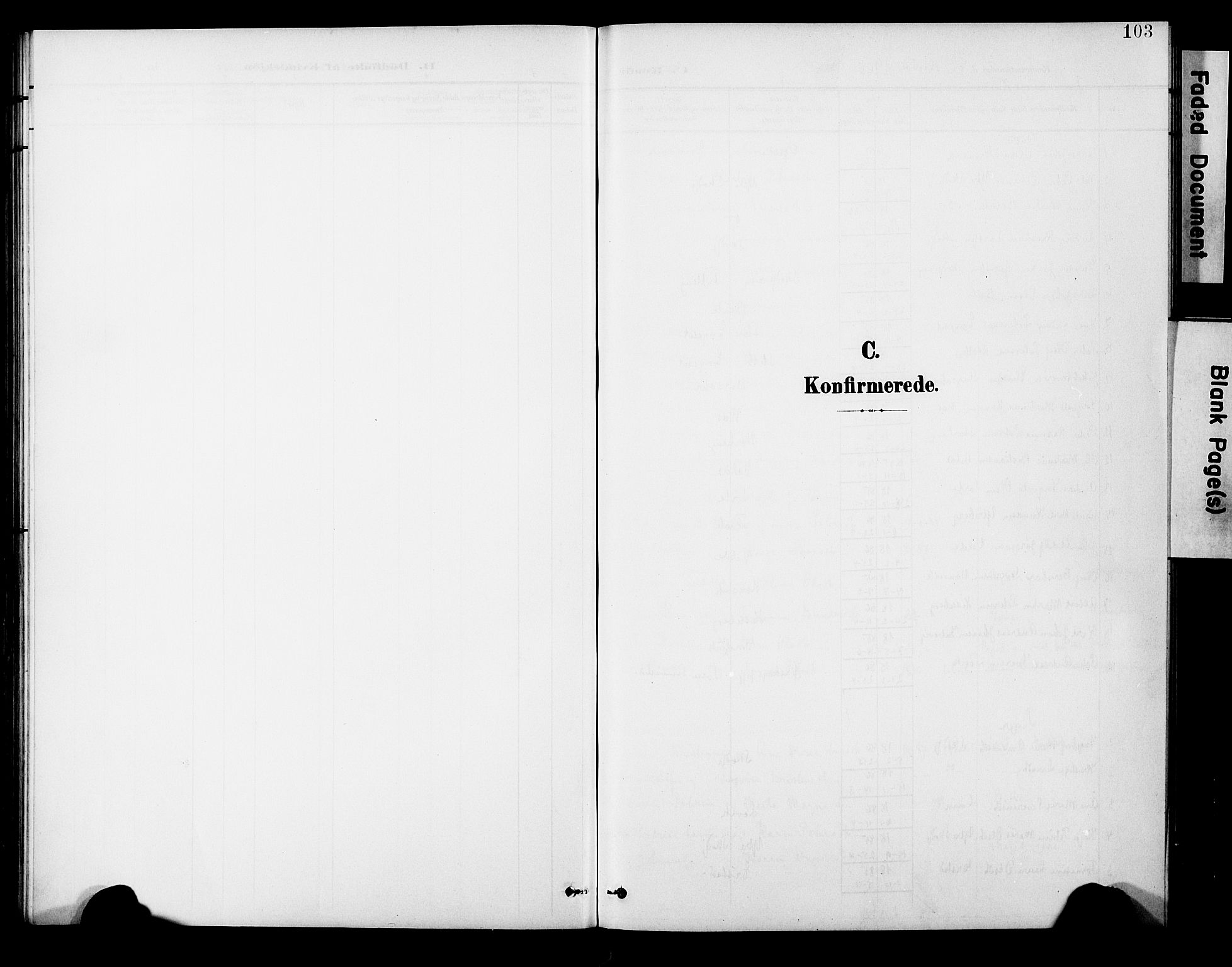 Ministerialprotokoller, klokkerbøker og fødselsregistre - Møre og Romsdal, SAT/A-1454/524/L0366: Parish register (copy) no. 524C07, 1900-1931, p. 103