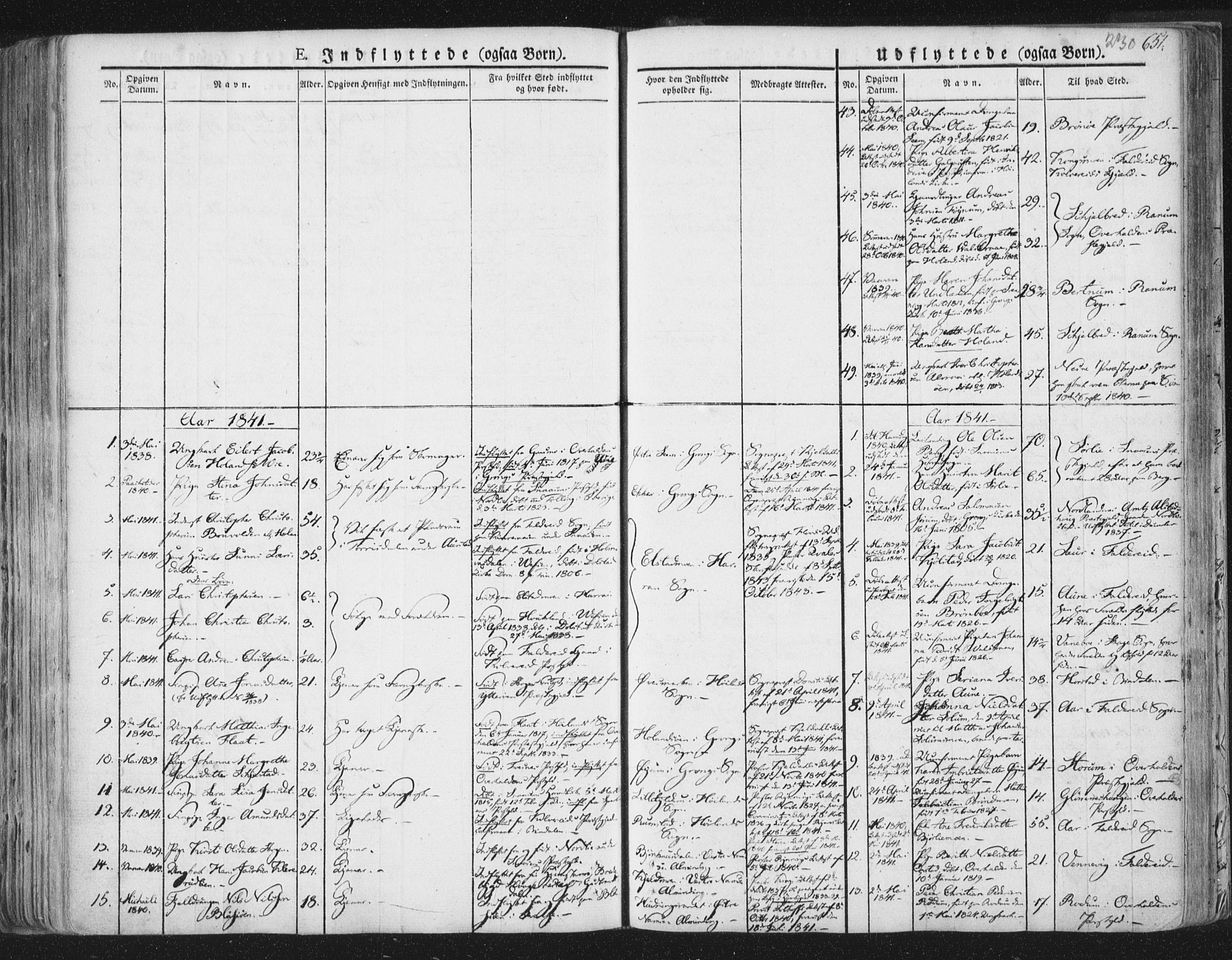 Ministerialprotokoller, klokkerbøker og fødselsregistre - Nord-Trøndelag, SAT/A-1458/758/L0513: Parish register (official) no. 758A02 /1, 1839-1868, p. 230