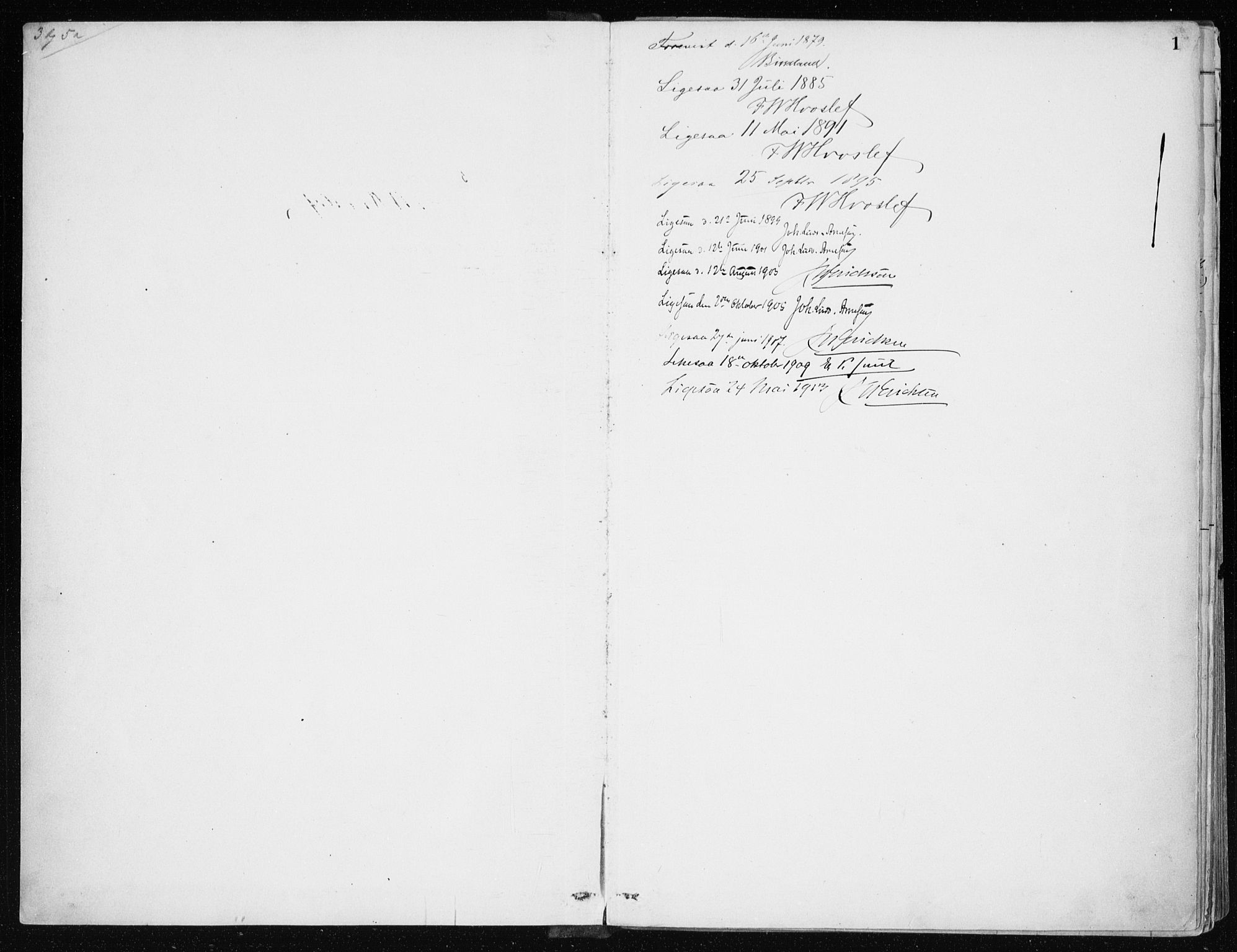Sogndal sokneprestembete, SAB/A-81301/H/Haa/Haac/L0001: Parish register (official) no. C 1, 1878-1907, p. 1