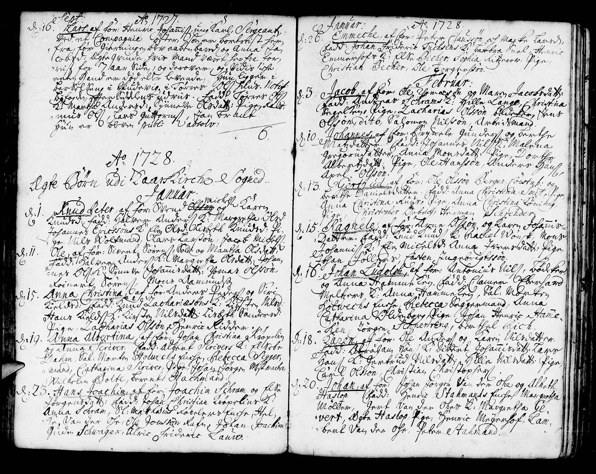 Korskirken sokneprestembete, SAB/A-76101/H/Haa/L0004: Parish register (official) no. A 4, 1720-1750, p. 78