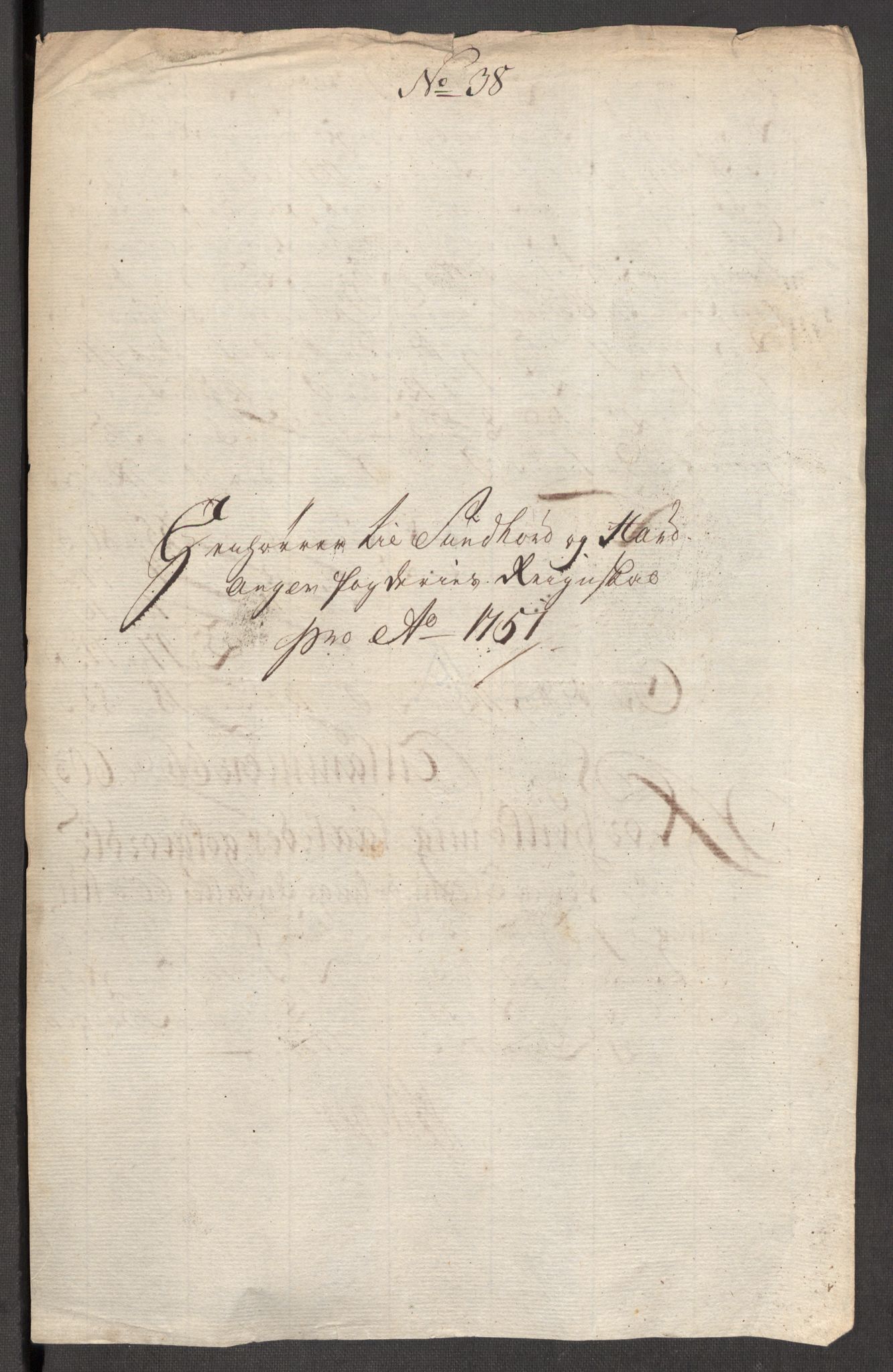 Rentekammeret inntil 1814, Reviderte regnskaper, Fogderegnskap, RA/EA-4092/R48/L3056: Fogderegnskap Sunnhordland og Hardanger, 1751, p. 296