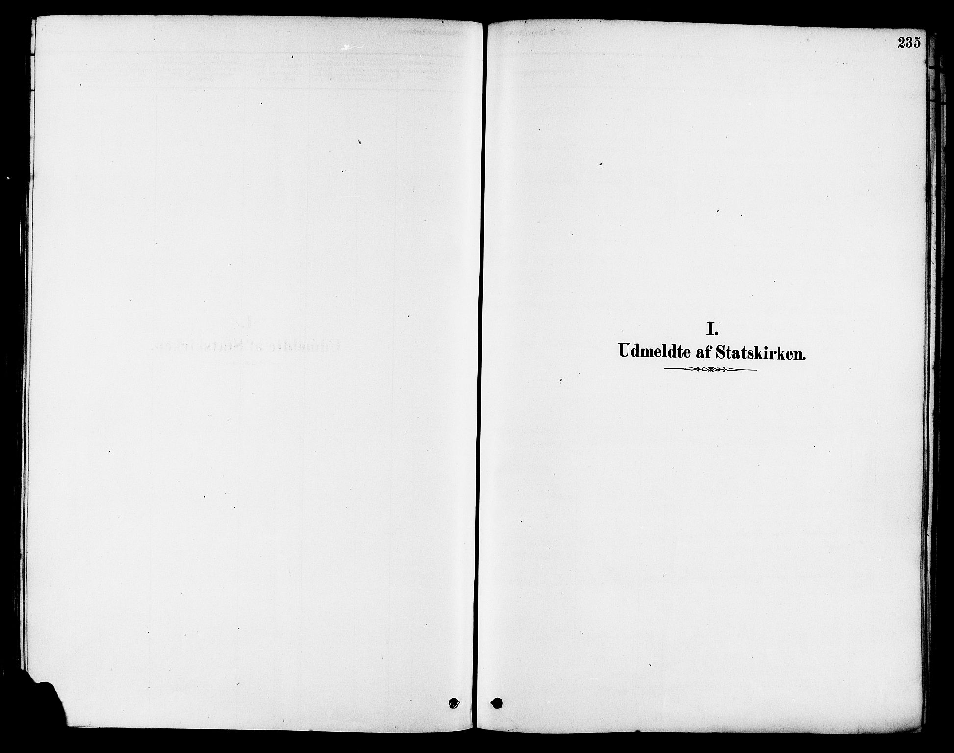 Haugesund sokneprestkontor, SAST/A -101863/H/Ha/Haa/L0003: Parish register (official) no. A 3, 1885-1890, p. 235