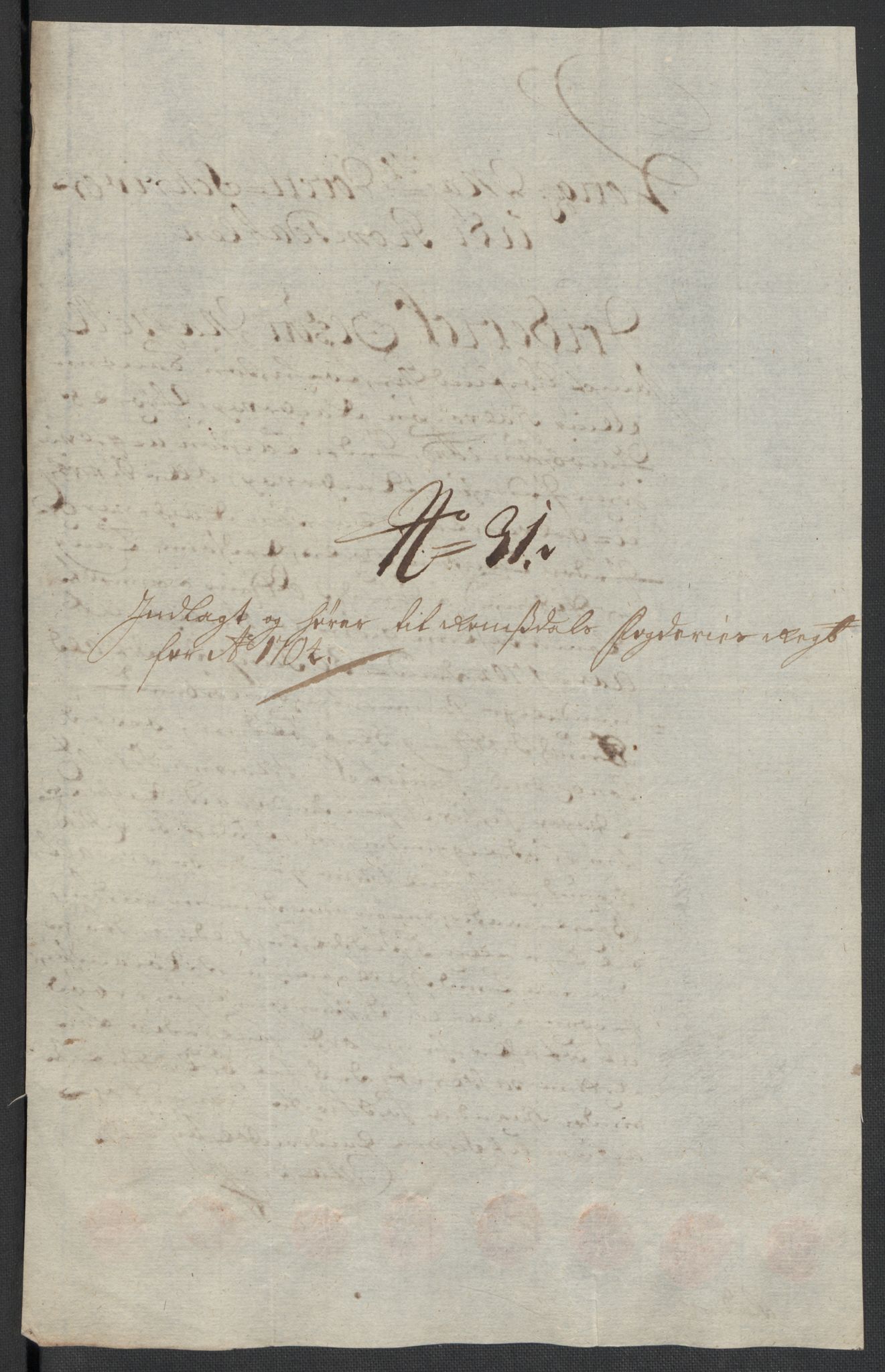 Rentekammeret inntil 1814, Reviderte regnskaper, Fogderegnskap, RA/EA-4092/R55/L3656: Fogderegnskap Romsdal, 1703-1705, p. 318