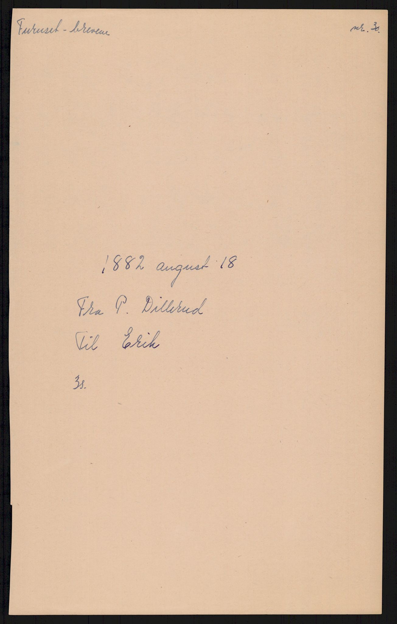 Samlinger til kildeutgivelse, Amerikabrevene, AV/RA-EA-4057/F/L0007: Innlån fra Hedmark: Berg - Furusetbrevene, 1838-1914, p. 831