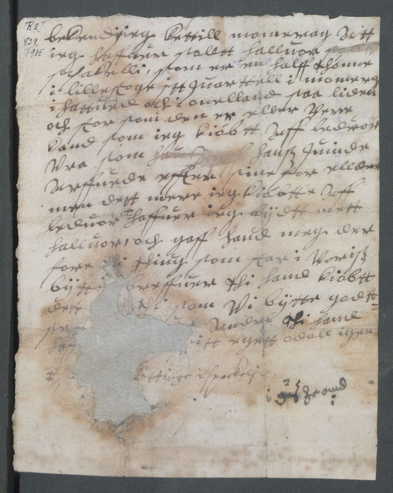 Riksarkivets diplomsamling, AV/RA-EA-5965/F02/L0153: Dokumenter, 1640, p. 106