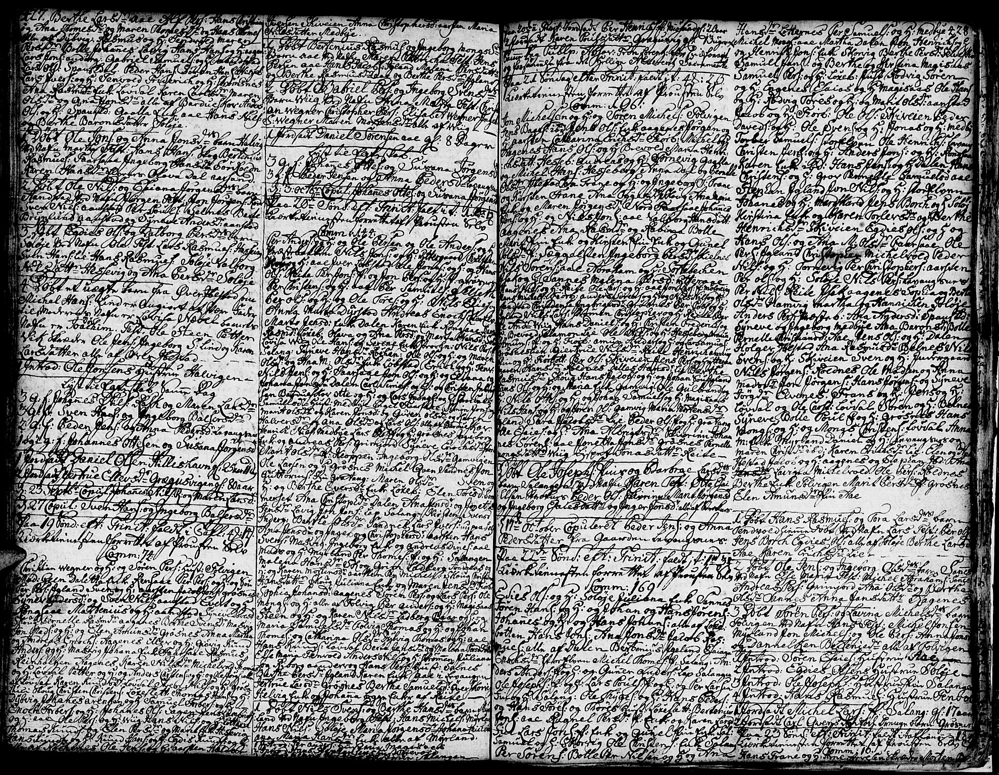 Ibestad sokneprestembete, AV/SATØ-S-0077/H/Ha/Hab/L0001klokker: Parish register (copy) no. 1, 1776-1808, p. 427-428