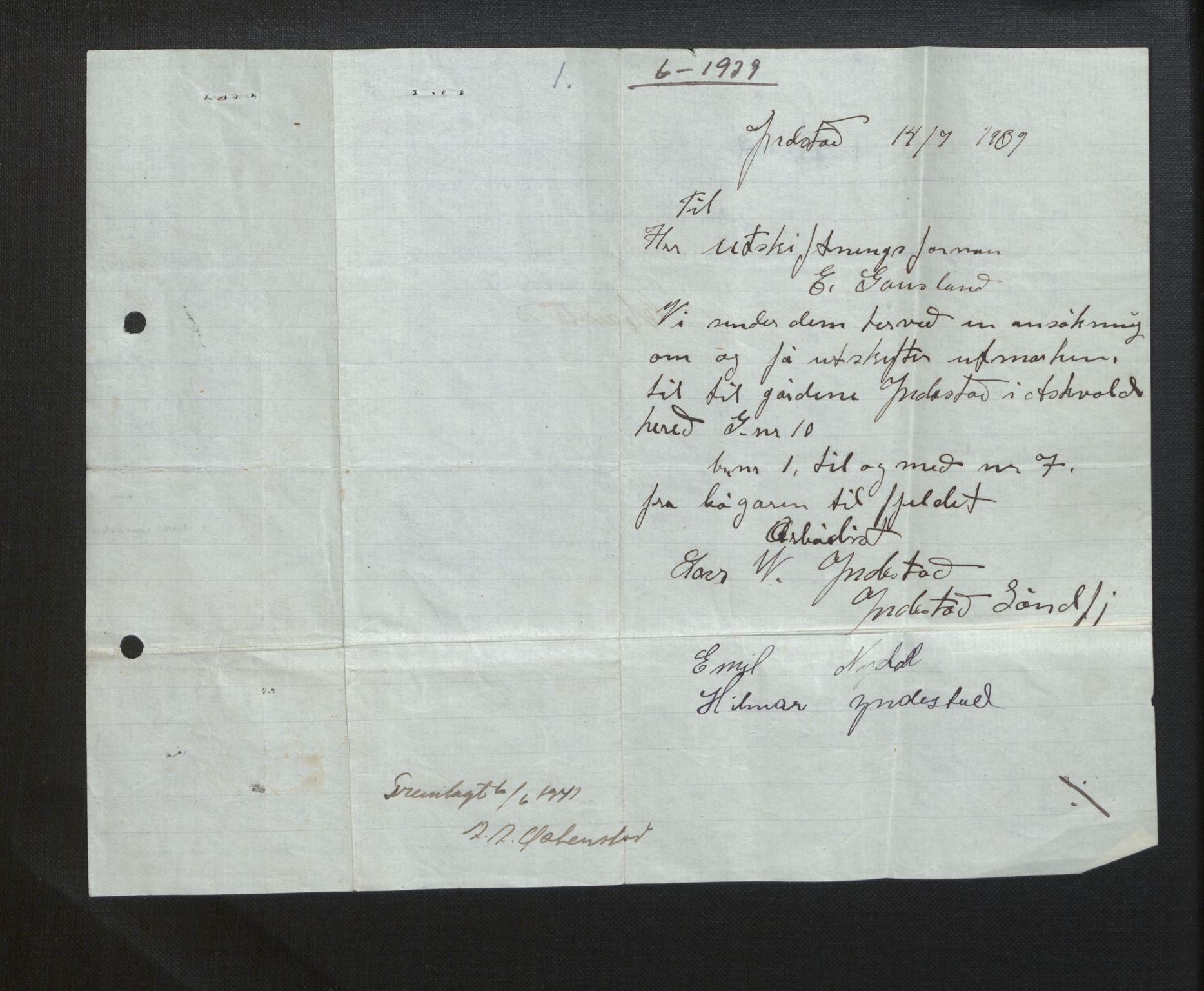 Sogn og Fjordane jordskiftedøme - III Sunnfjord jordskiftedistrikt, SAB/A-6201/B/Bb/L0002: Askvoll gnr. 7-11, 1939-1952, p. 3