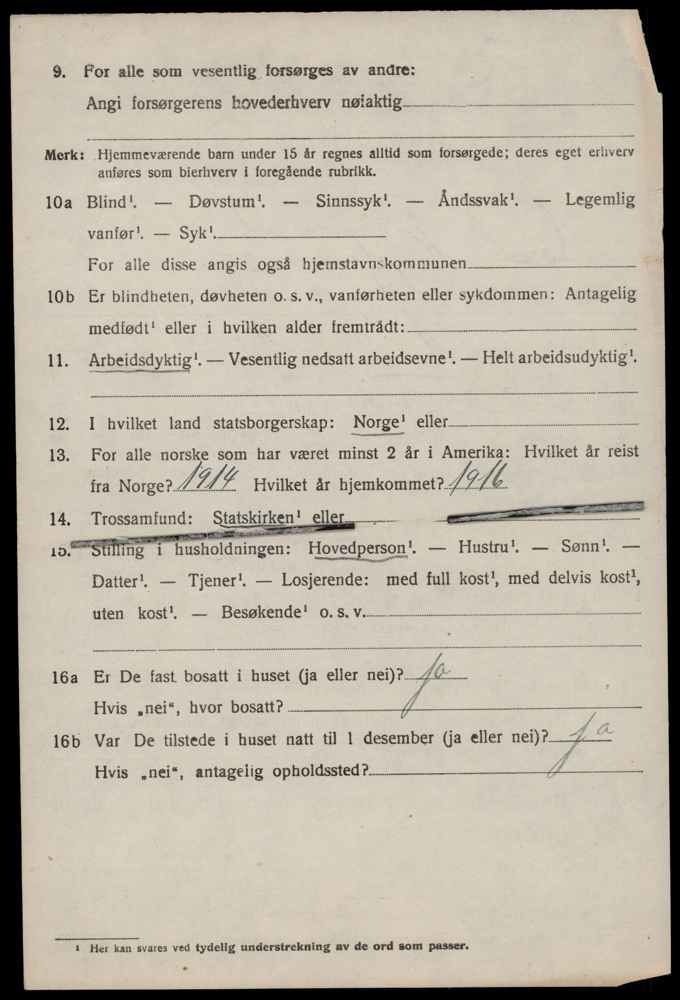 SAST, 1920 census for Sand, 1920, p. 3280