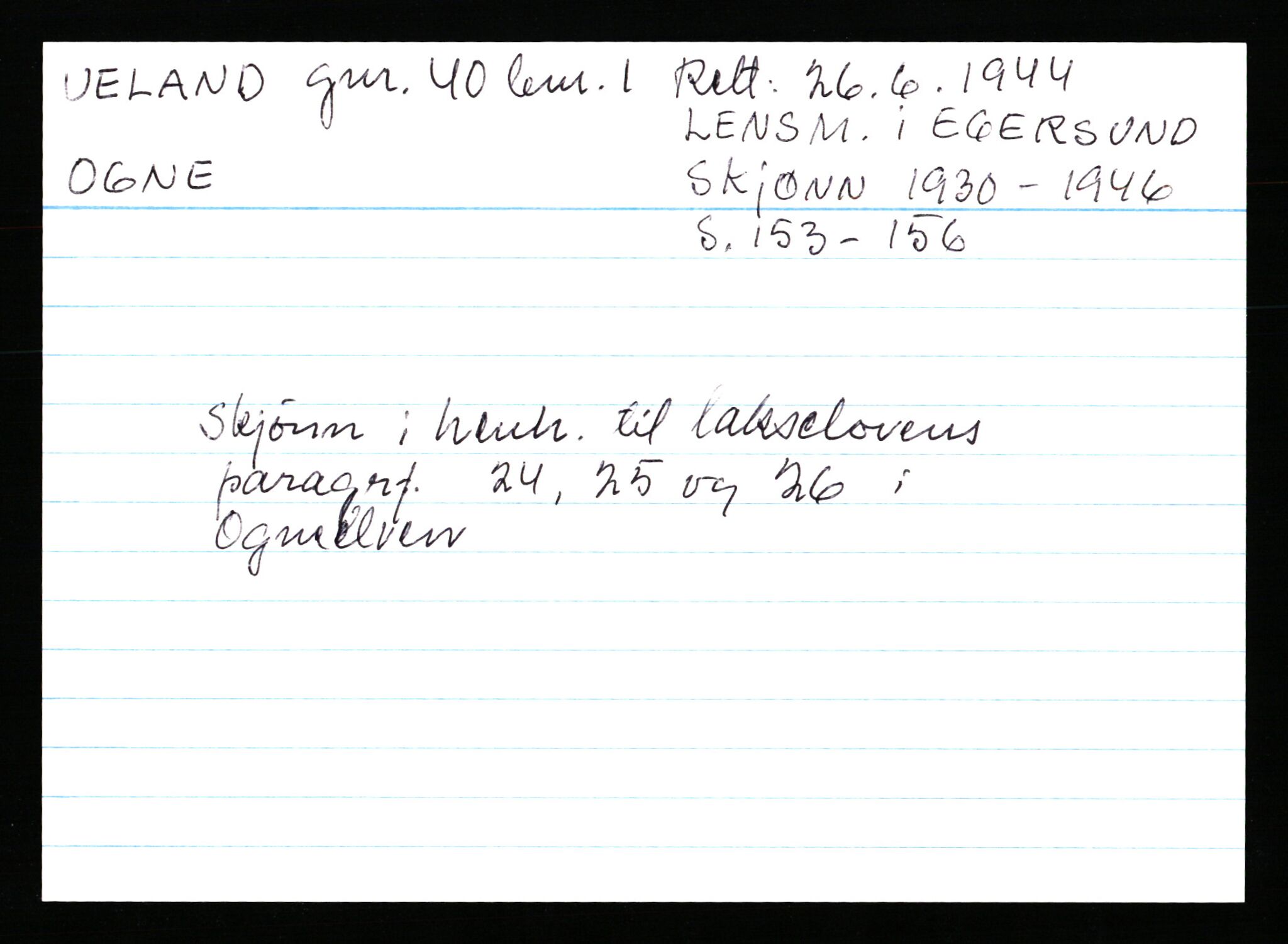 Statsarkivet i Stavanger, AV/SAST-A-101971/03/Y/Ym/L0063: Åstedskort sortert etter gårdsnavn: Tørsdal - Utstein kloster, 1600-1950, p. 251