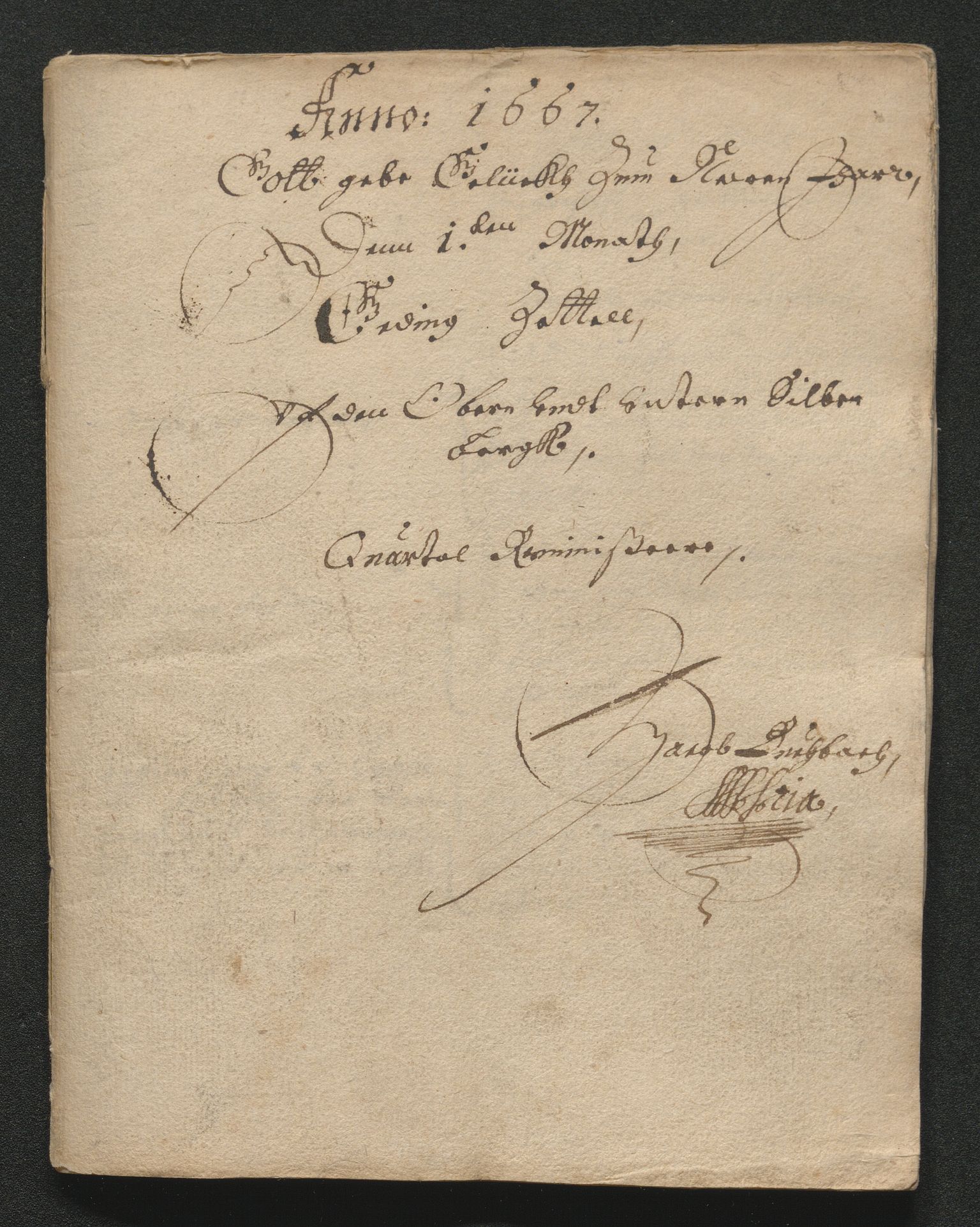 Kongsberg Sølvverk 1623-1816, AV/SAKO-EA-3135/001/D/Dc/Dcd/L0040: Utgiftsregnskap for gruver m.m., 1667, p. 612
