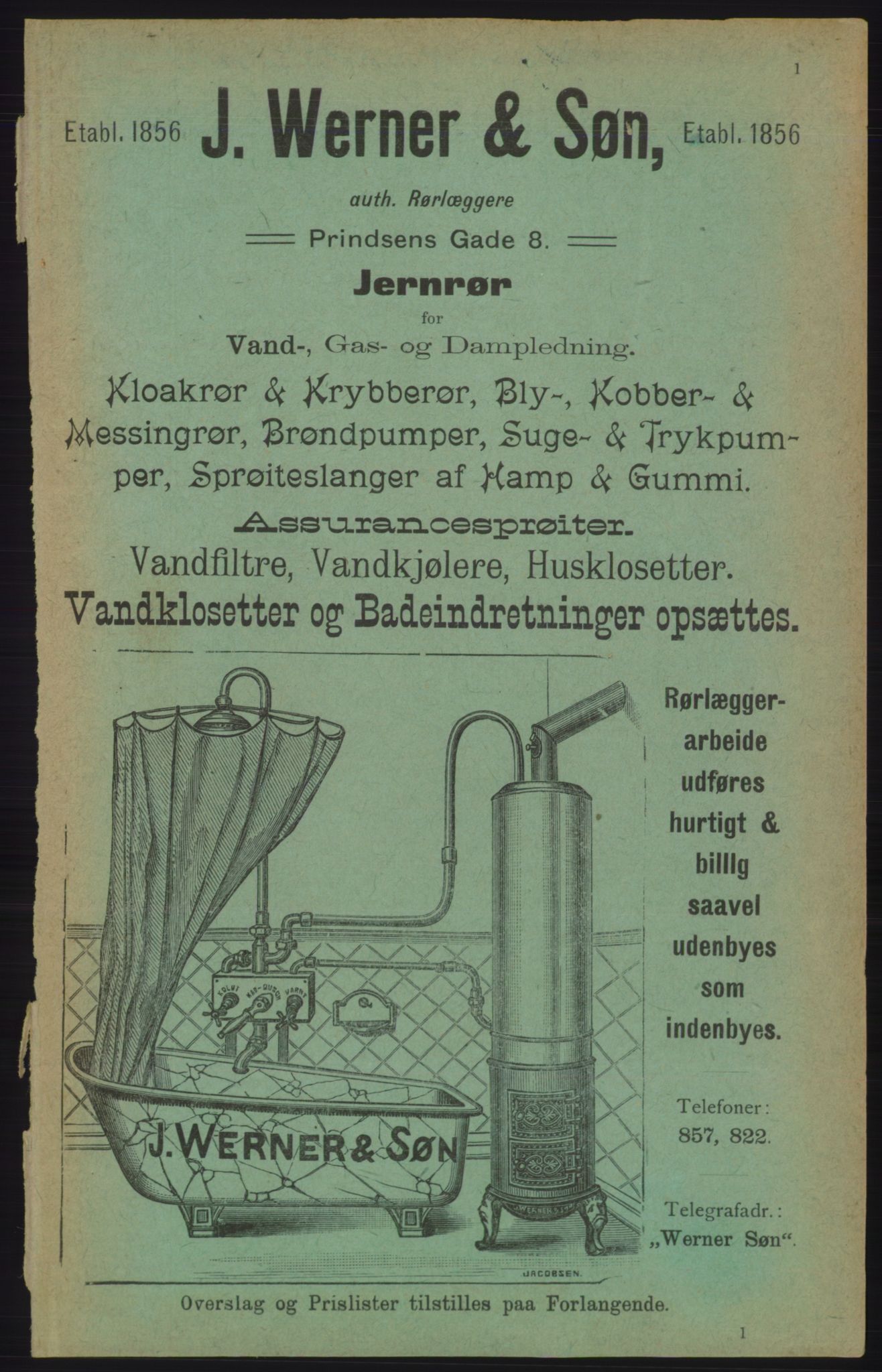 Kristiania/Oslo adressebok, PUBL/-, 1906, p. 1