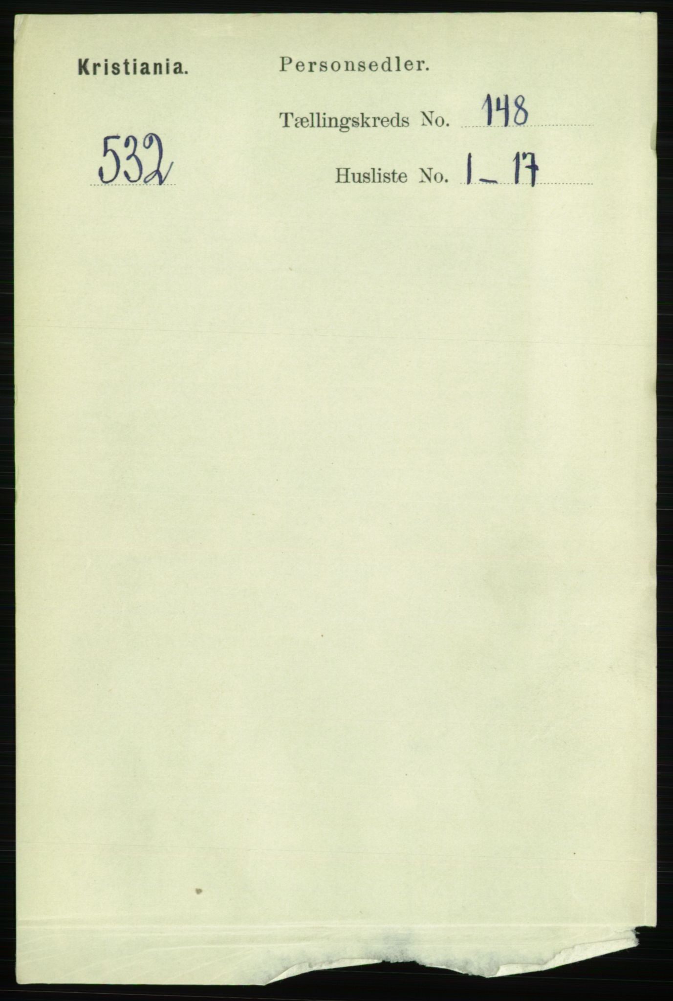 RA, 1891 census for 0301 Kristiania, 1891, p. 82378