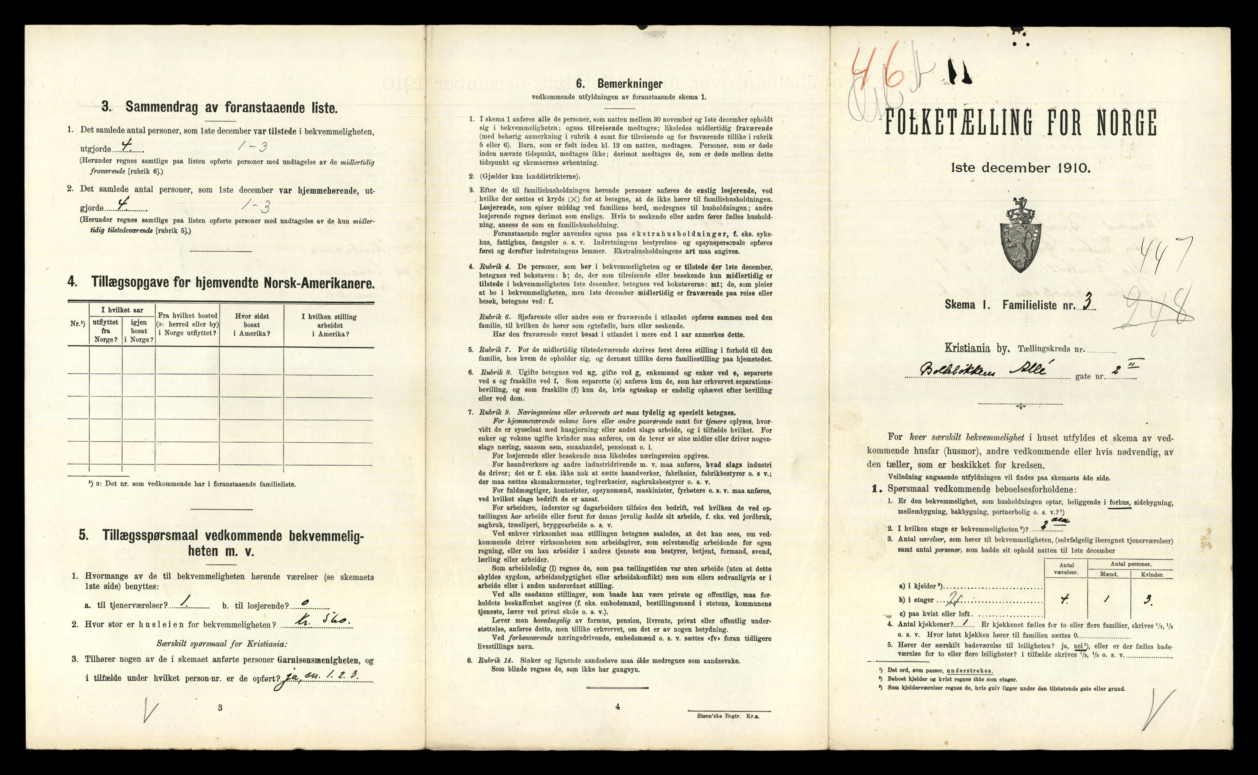 RA, 1910 census for Kristiania, 1910, p. 8845