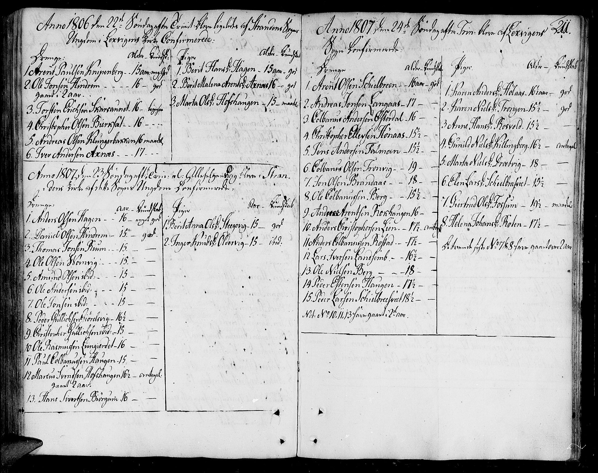 Ministerialprotokoller, klokkerbøker og fødselsregistre - Nord-Trøndelag, SAT/A-1458/701/L0004: Parish register (official) no. 701A04, 1783-1816, p. 211