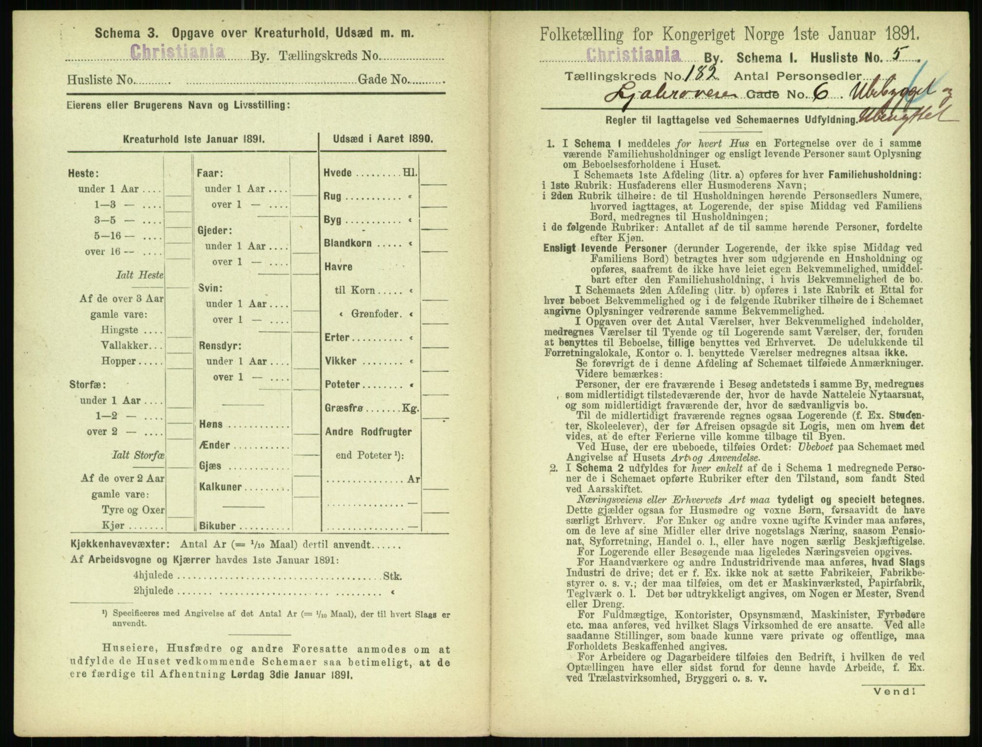 RA, 1891 census for 0301 Kristiania, 1891, p. 108767