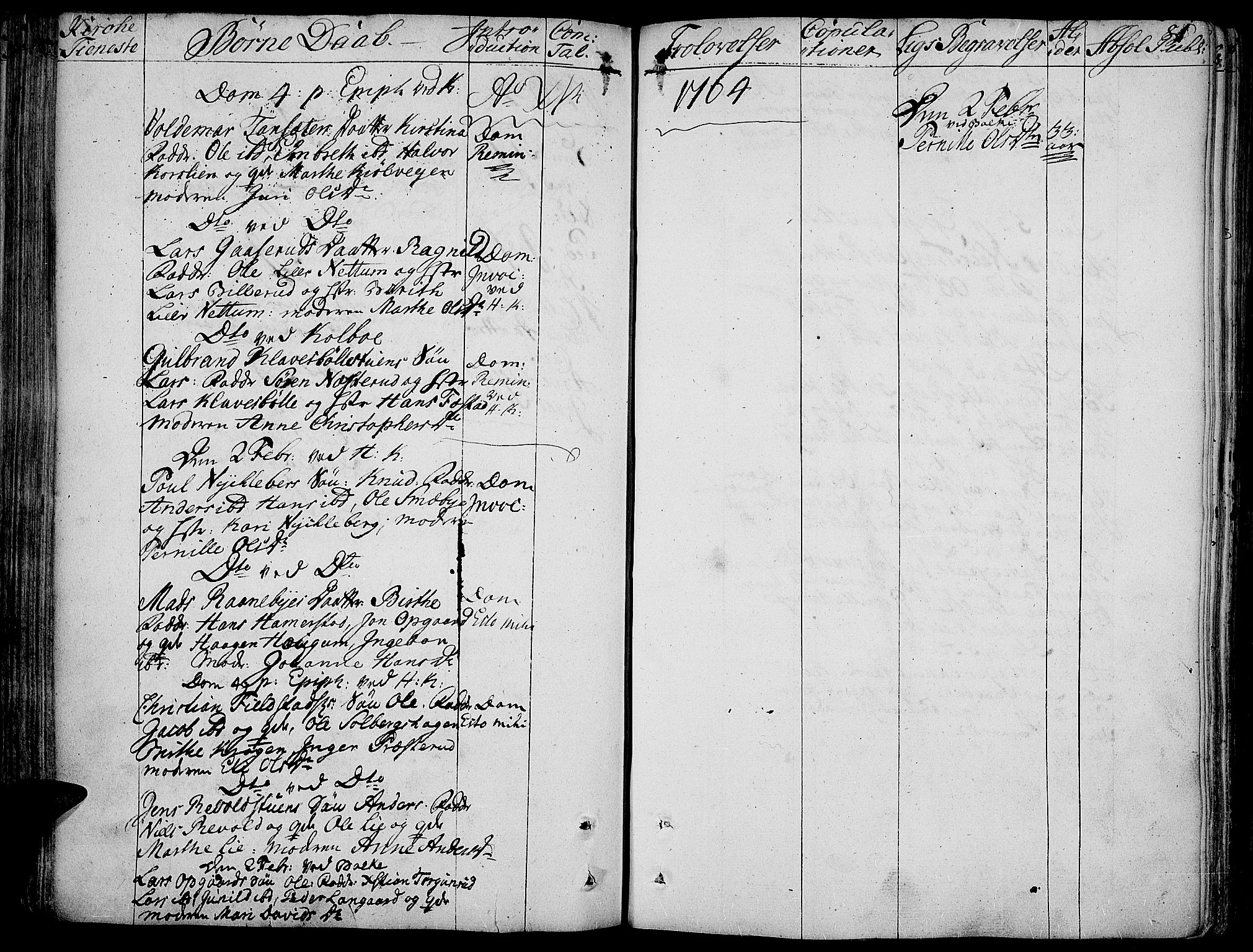 Toten prestekontor, AV/SAH-PREST-102/H/Ha/Haa/L0005: Parish register (official) no. 5, 1761-1772, p. 81