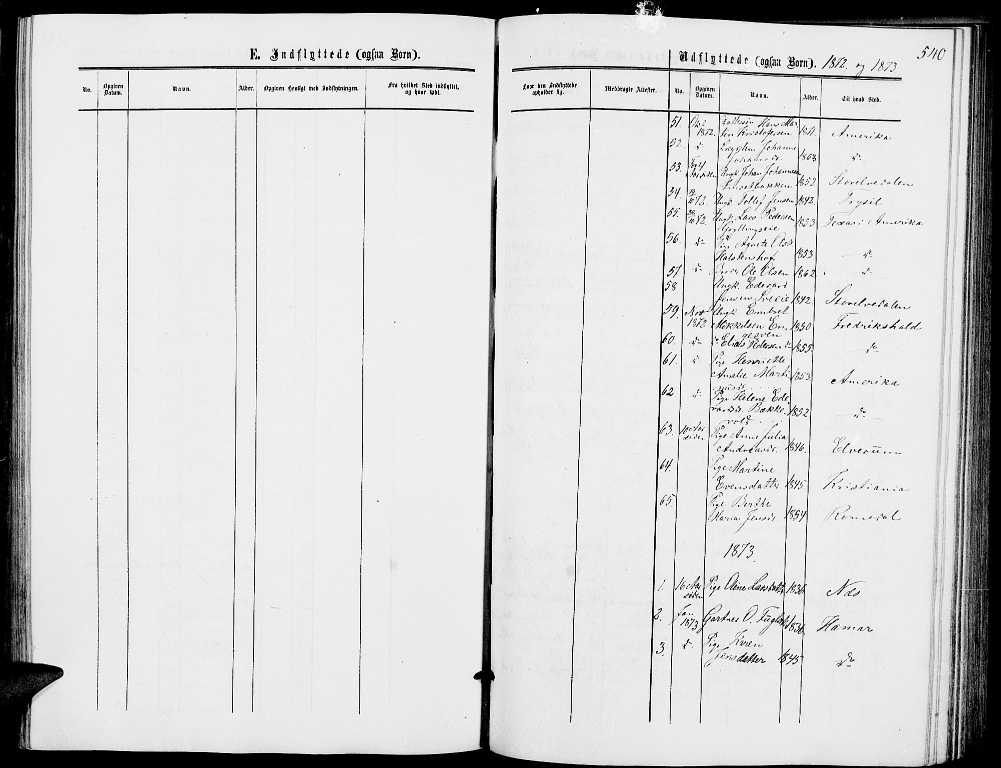 Løten prestekontor, SAH/PREST-022/L/La/L0004: Parish register (copy) no. 4, 1863-1877, p. 540
