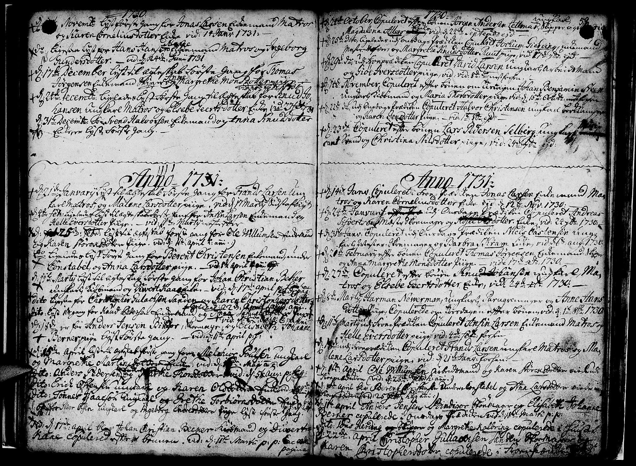 Nykirken Sokneprestembete, SAB/A-77101/H/Haa/L0007: Parish register (official) no. A 7, 1719-1781, p. 59