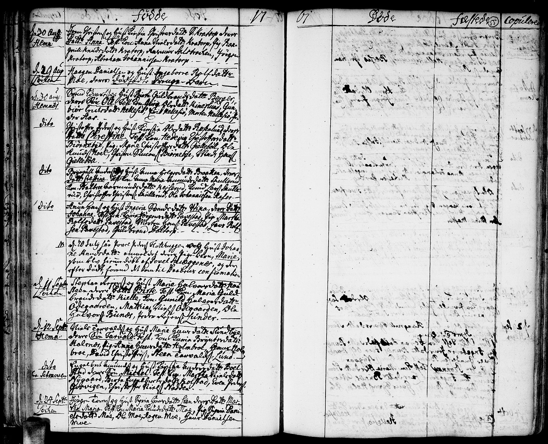 Høland prestekontor Kirkebøker, AV/SAO-A-10346a/F/Fa/L0004: Parish register (official) no. I 4, 1757-1780, p. 55