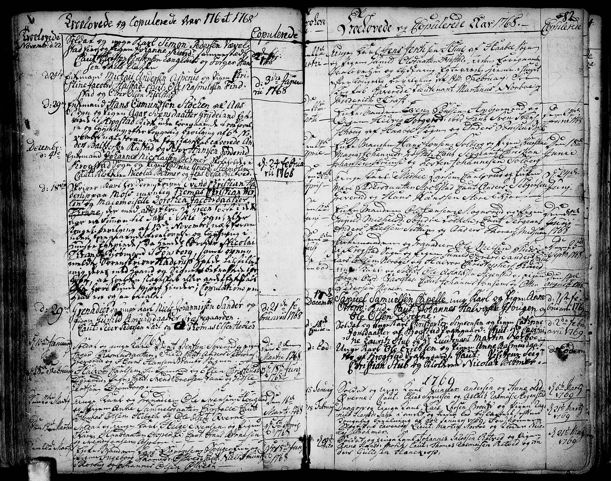 Kråkstad prestekontor Kirkebøker, SAO/A-10125a/F/Fa/L0001: Parish register (official) no. I 1, 1736-1785, p. 82